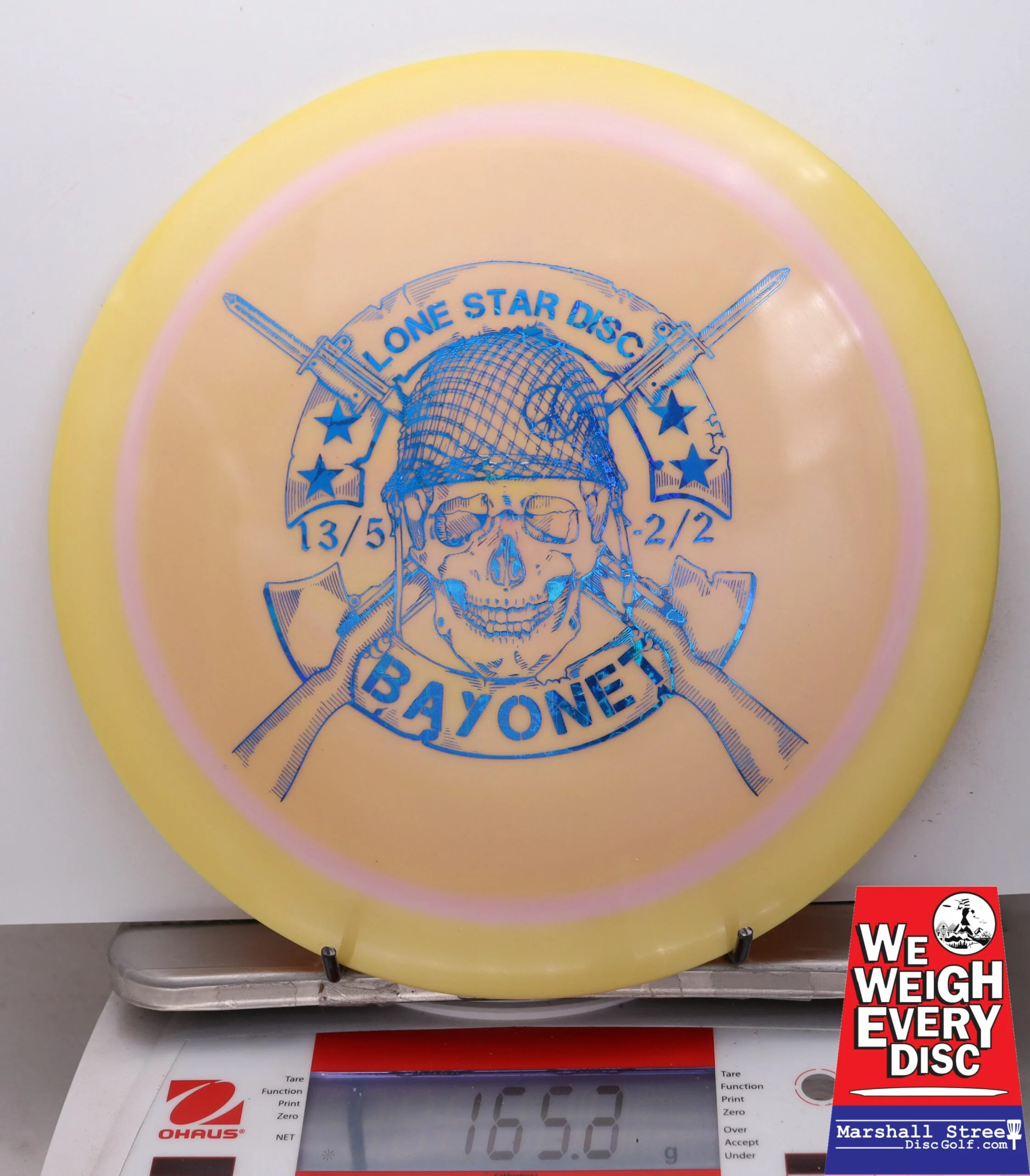 034765 Bravo Bayonet - #10 Yellow, 165