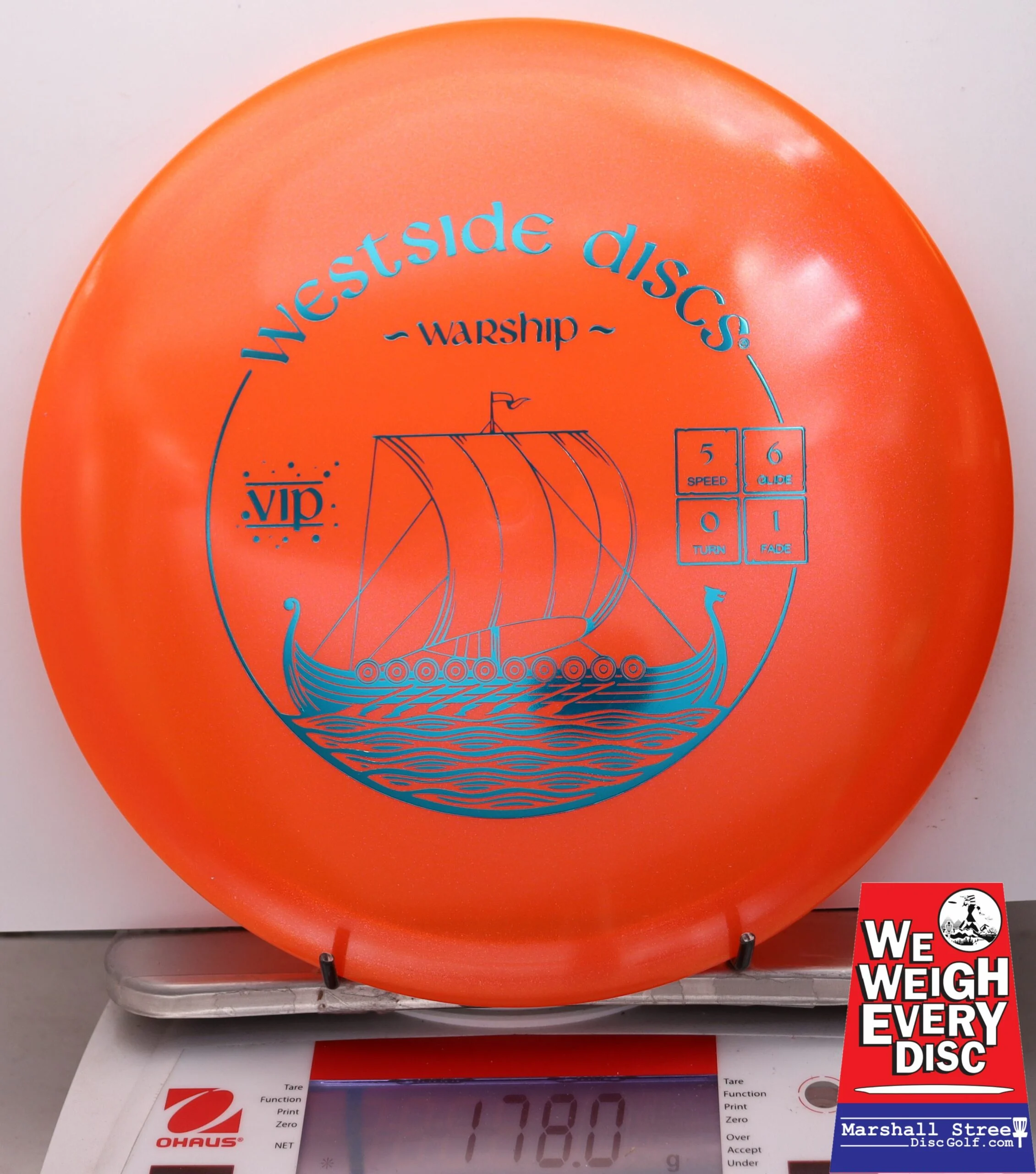 035180 VIP Glimmer Warship - #18 Orange, 178