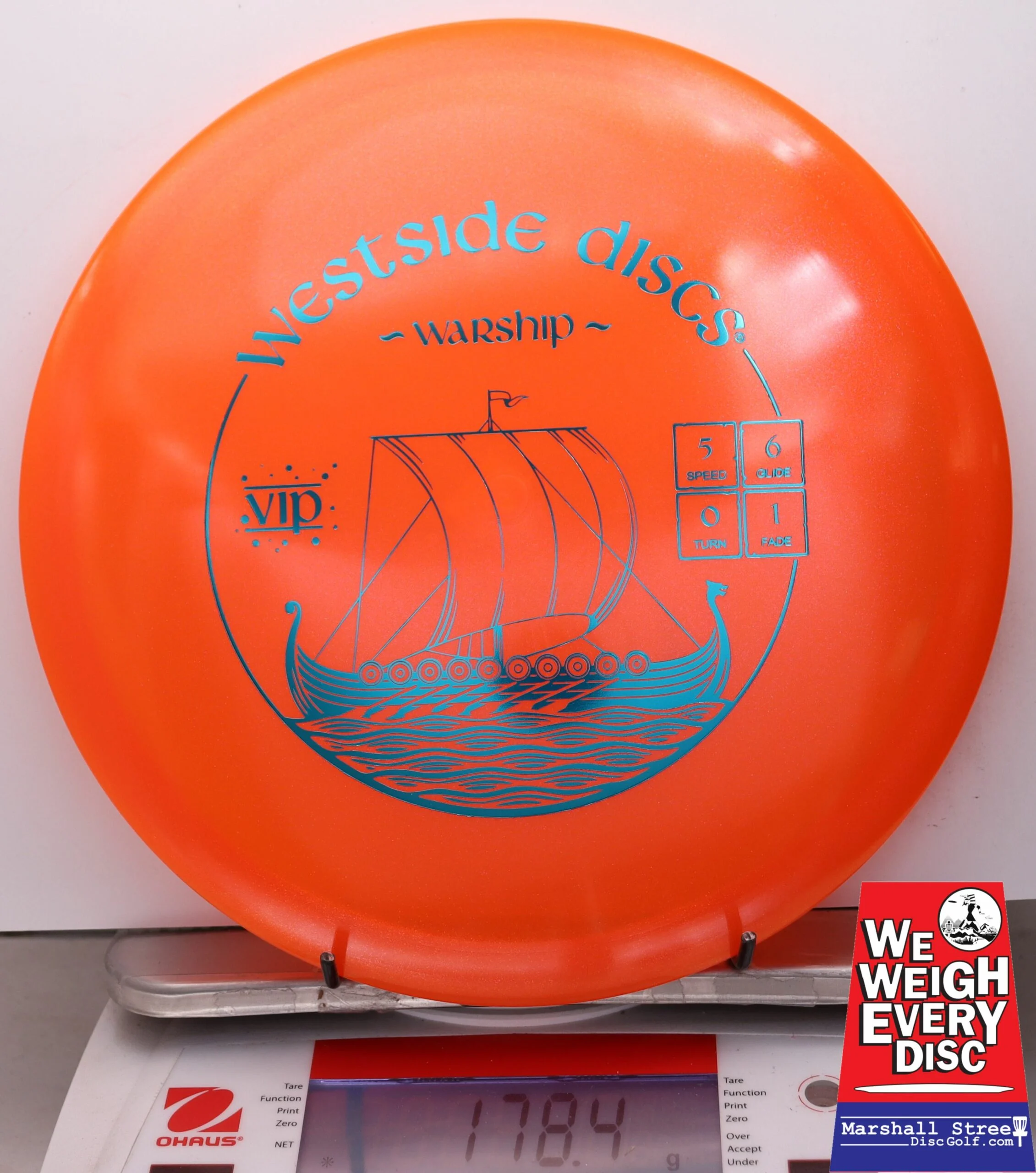 035181 VIP Glimmer Warship - #19 Orange, 178