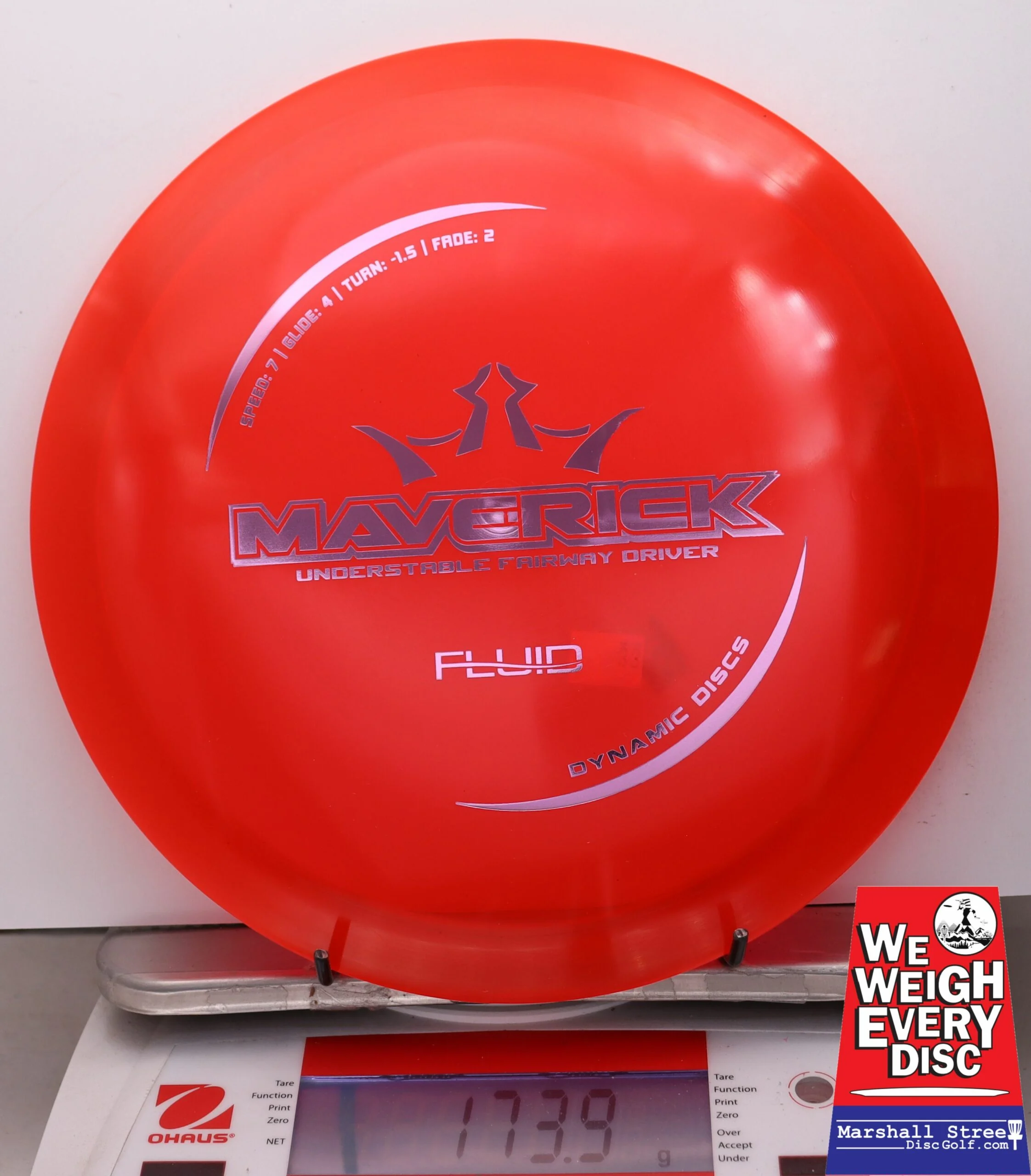 035775 Fluid Maverick - #33 Red, 174