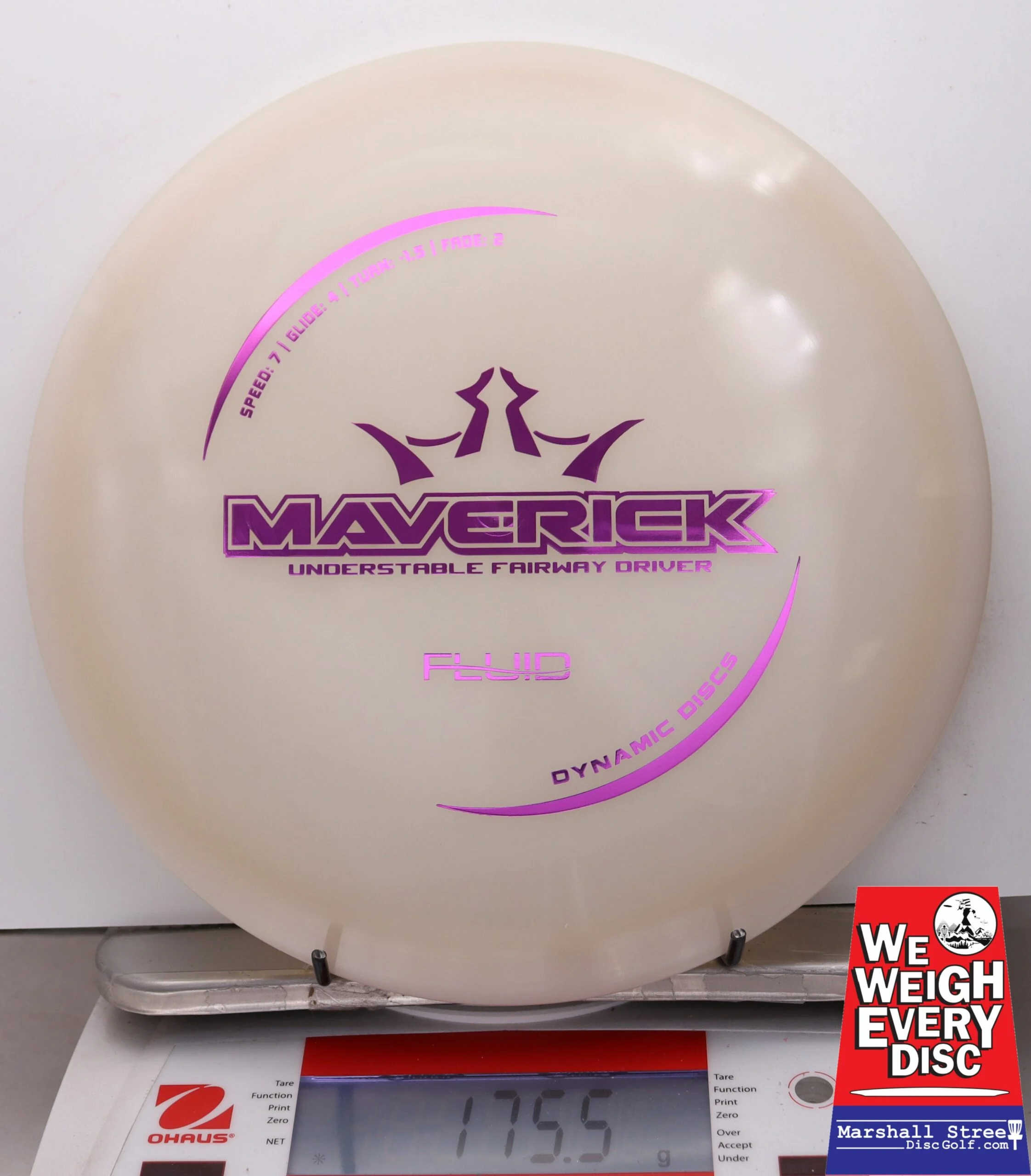 035783 Fluid Maverick - #41 White, 176