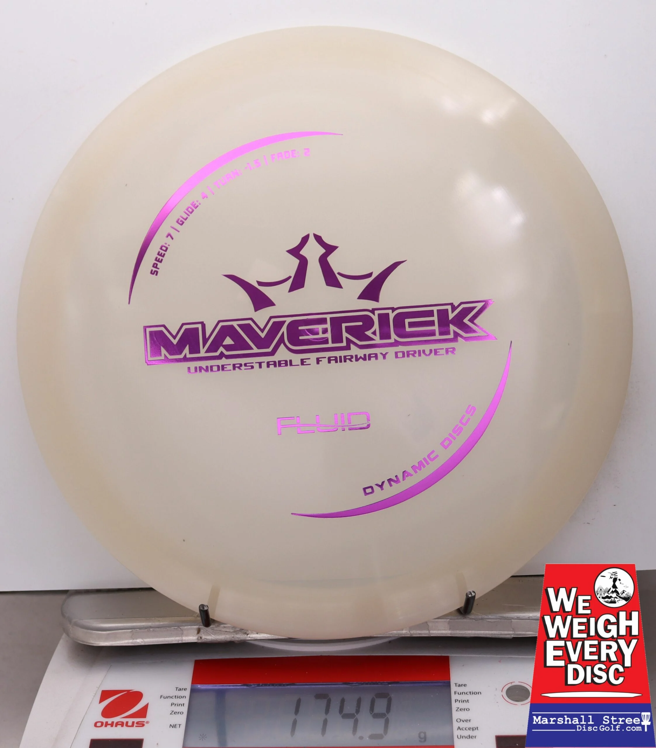 035784 Fluid Maverick - #42 White, 175