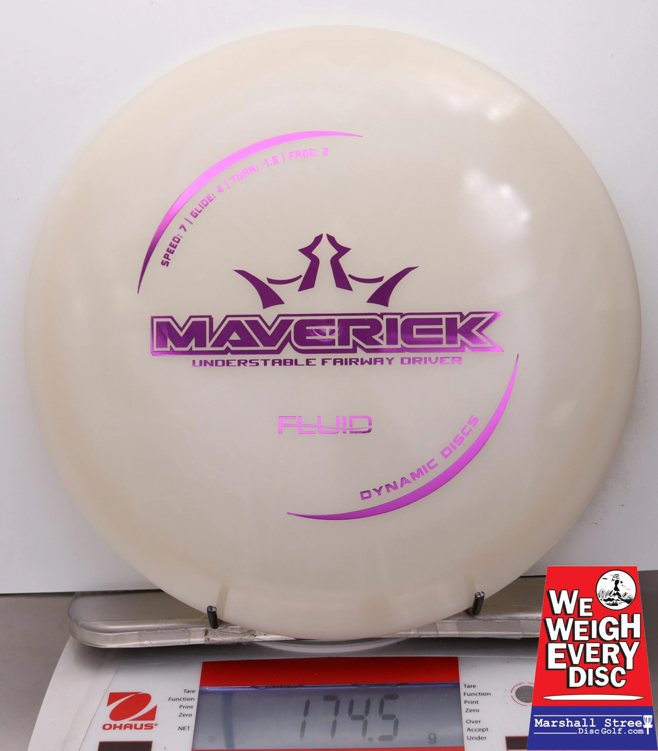 035790 Fluid Maverick - #48 White, 175