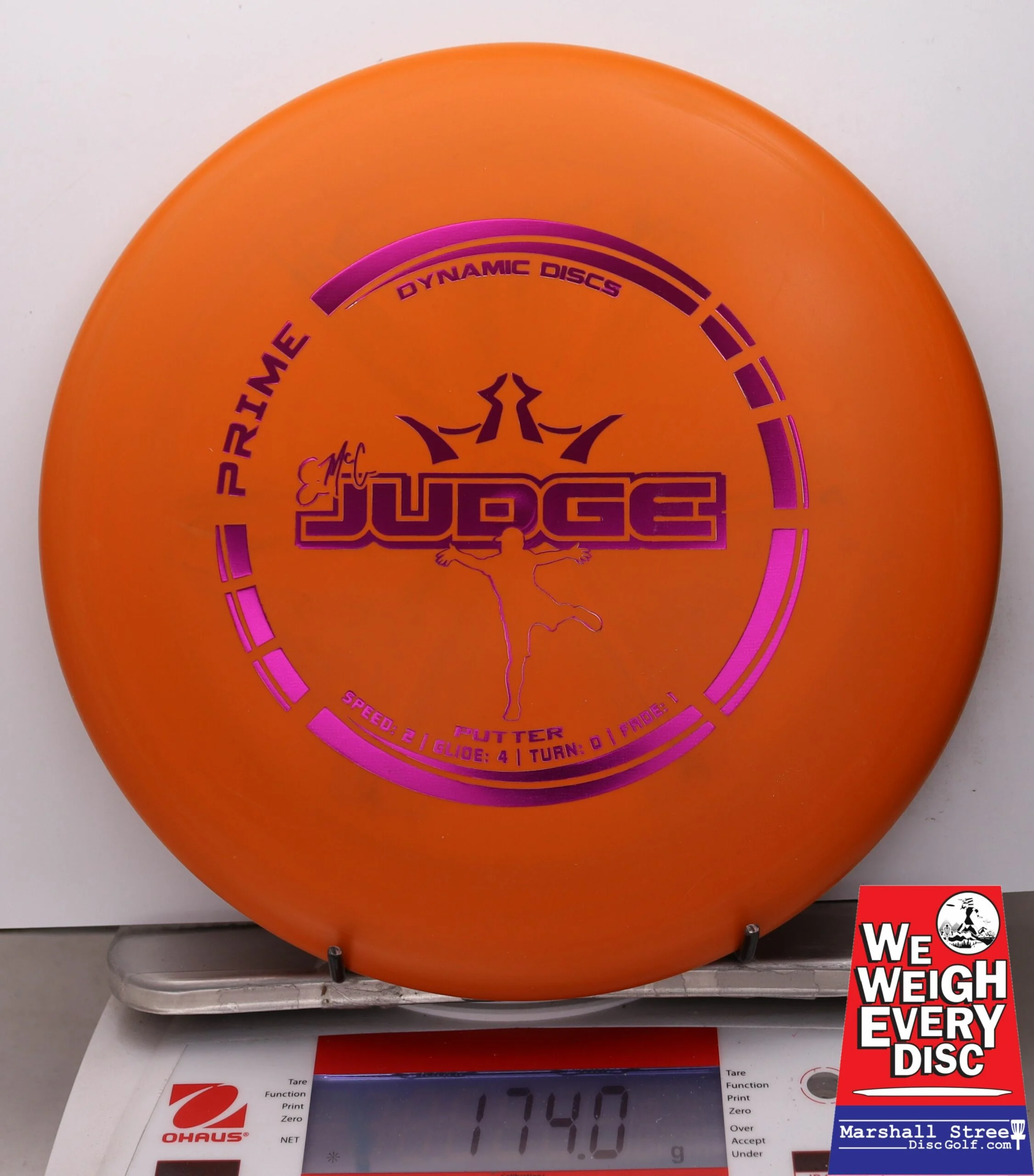 035999 Prime EMac Judge - #06 Orange, 174