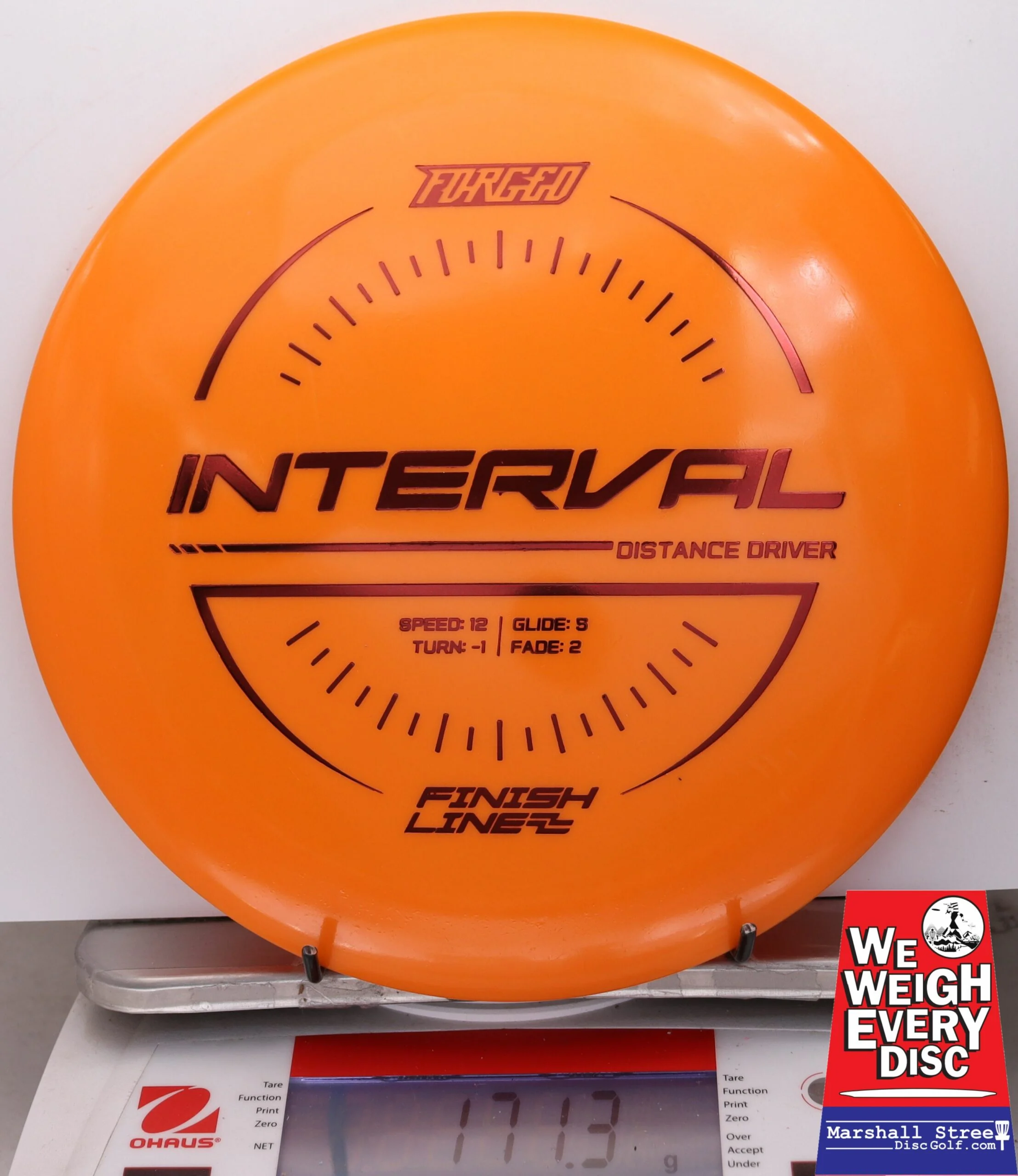036596 Forged Interval - #13 Orange, 171