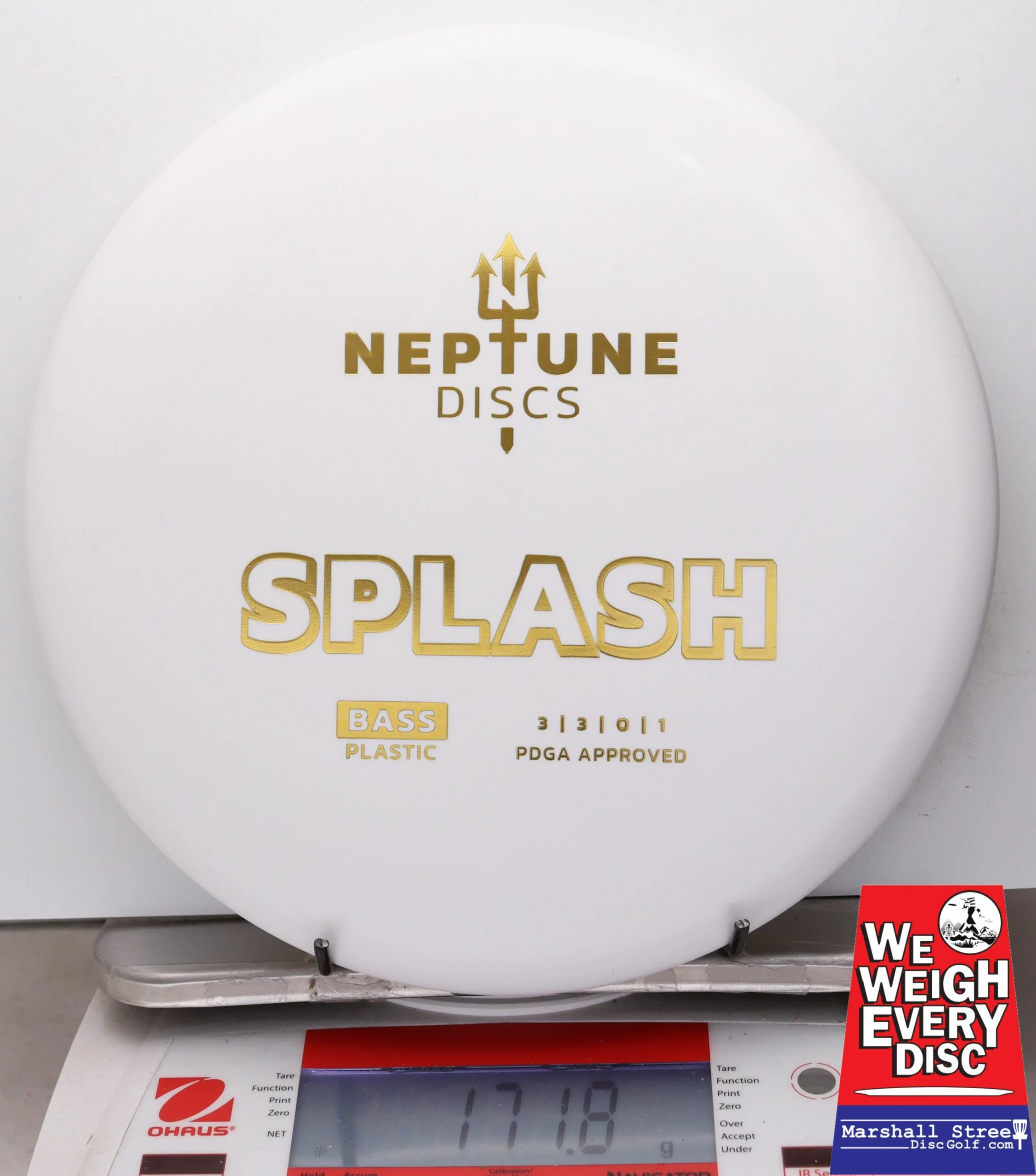 039393 Bass Splash - #04 White, 172
