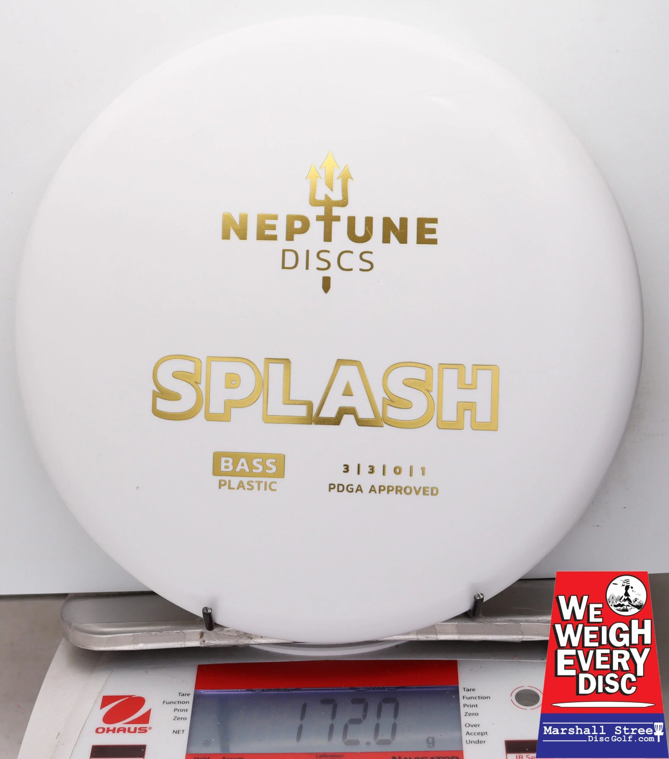 039394 Bass Splash - #05 White, 172