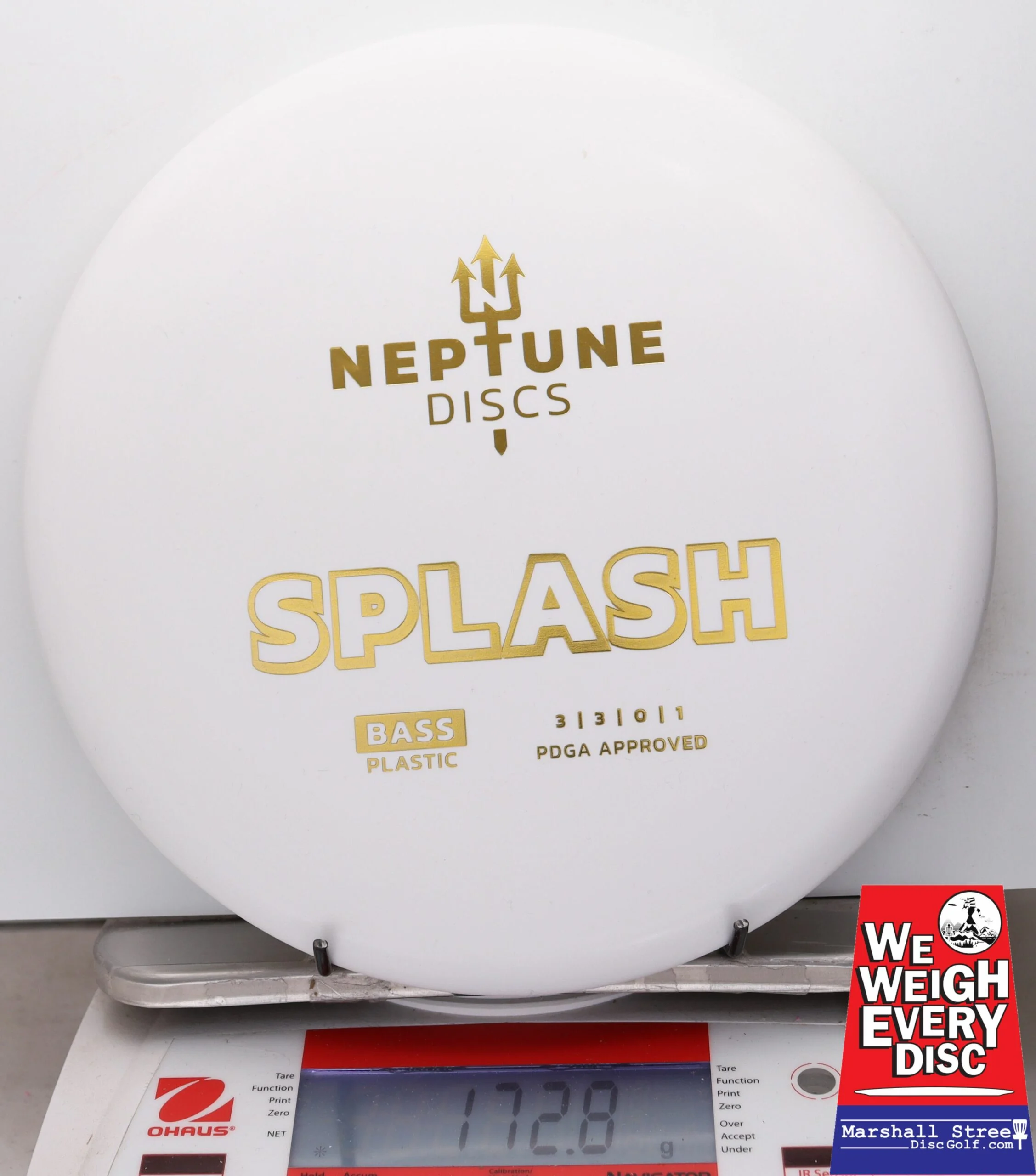 039395 Bass Splash - #06 White, 173