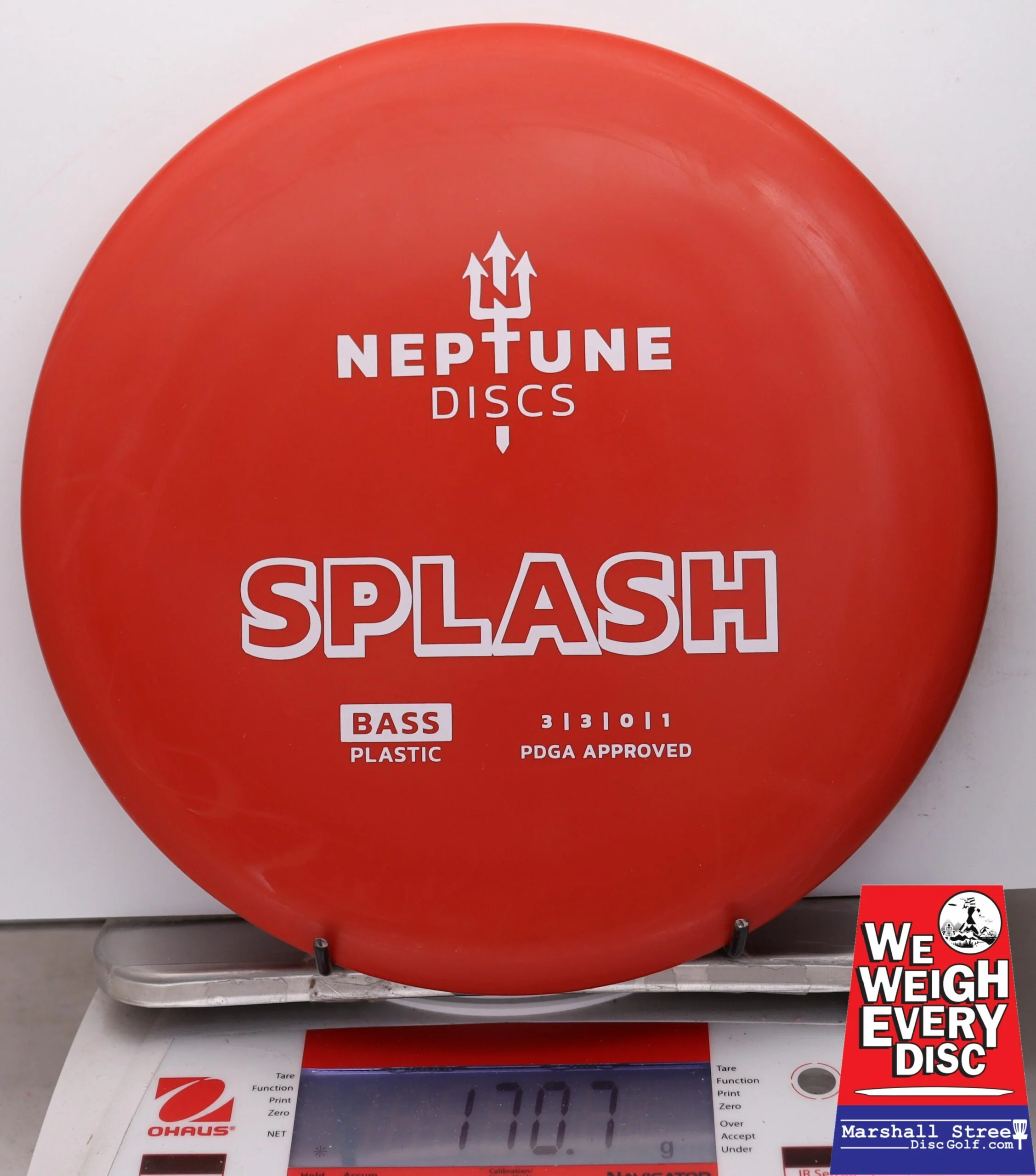 039412 Bass Splash - #23 Red, 171