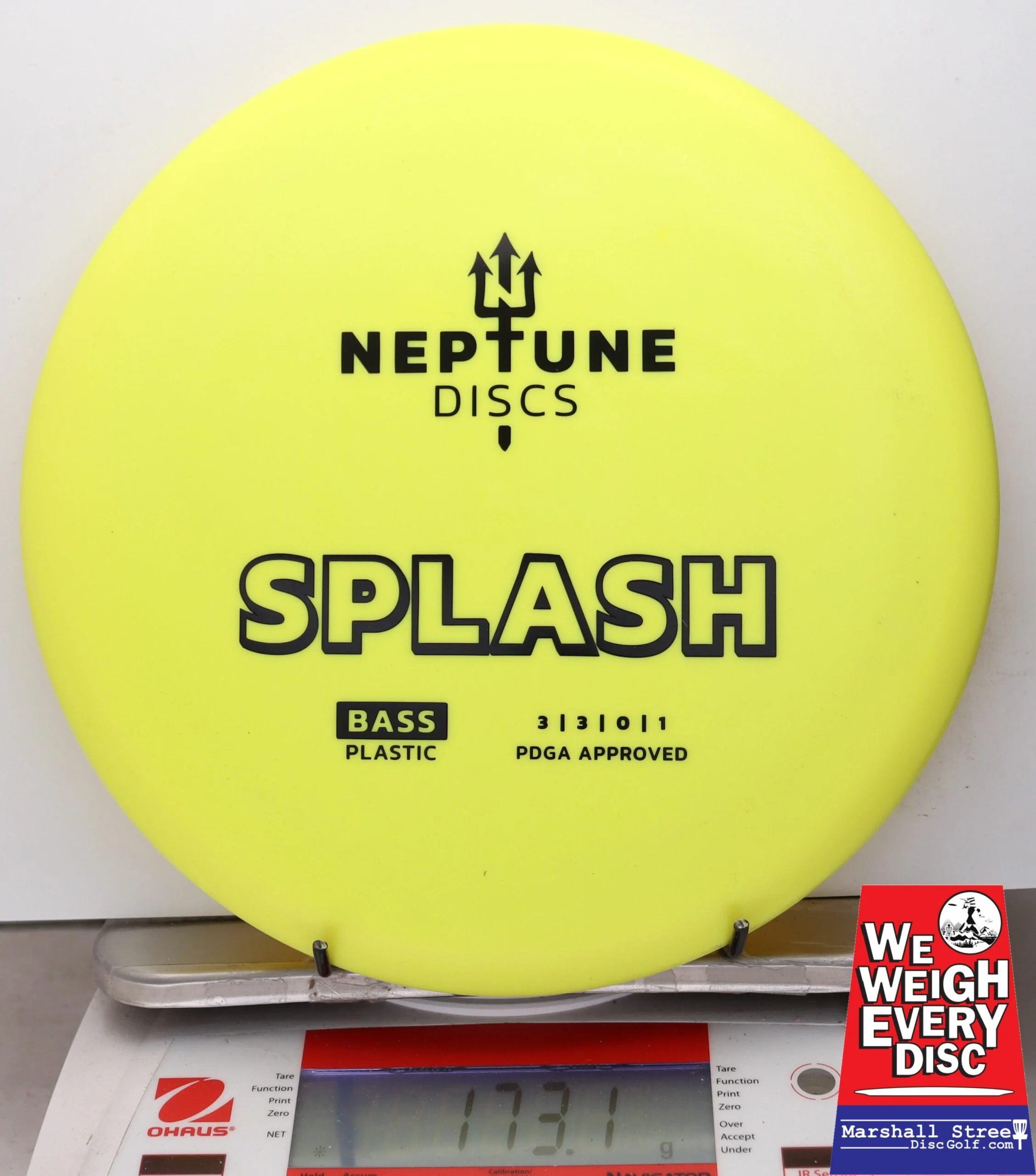 039419 Bass Splash - #30 Yellow, 173