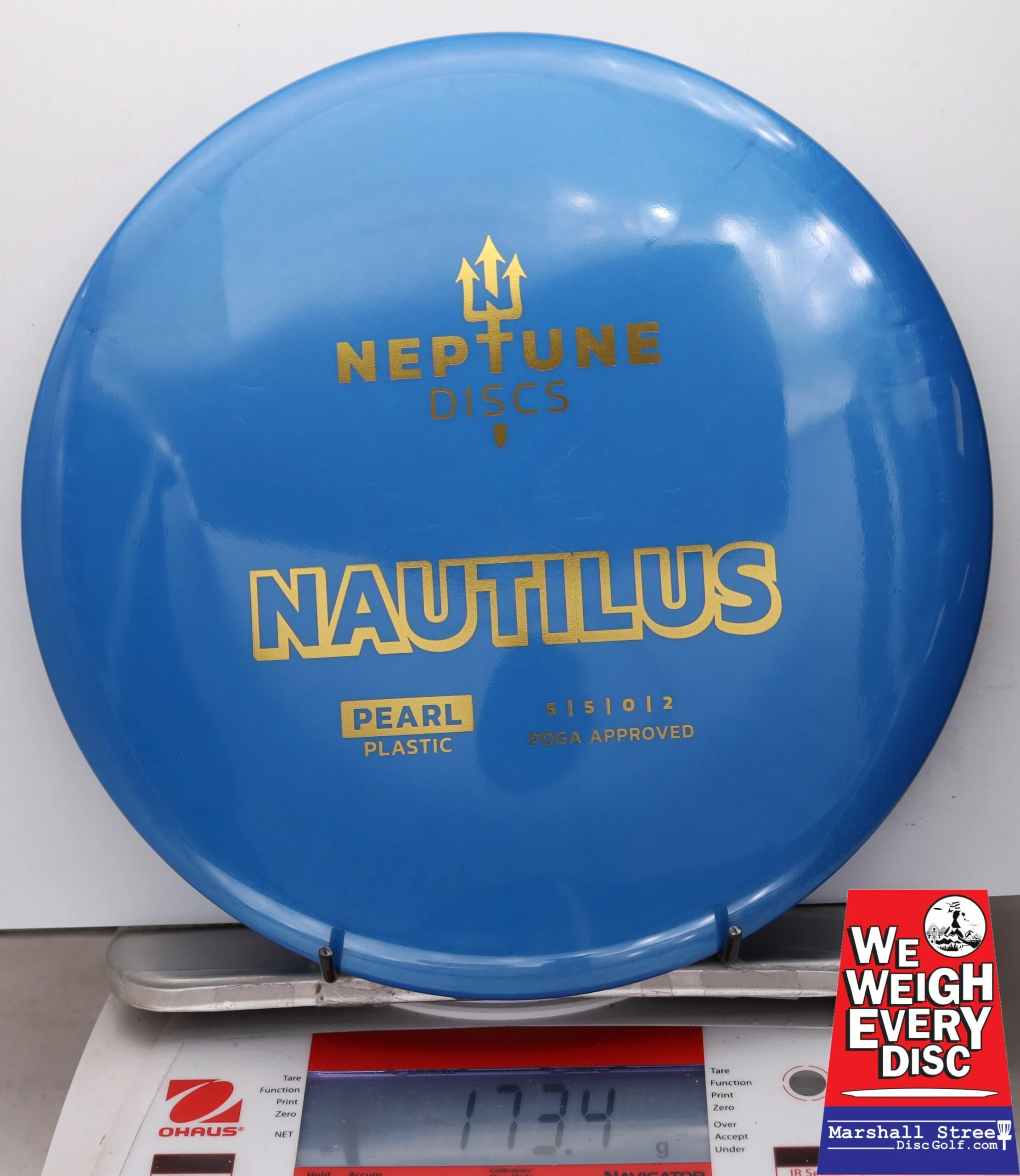 039438 Pearl Nautilus - #11 Blue, 173