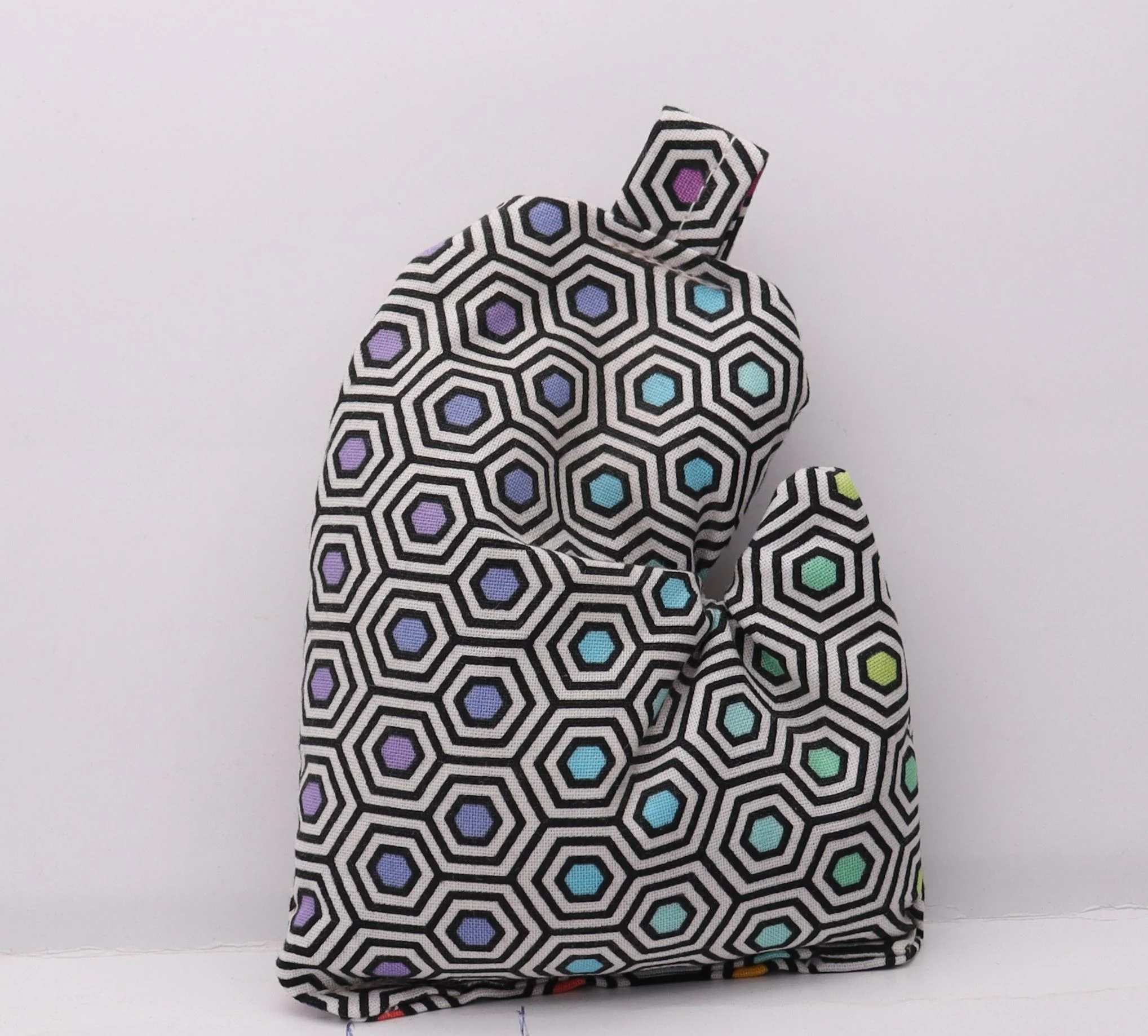 039628 Mitten Bags - #04 Hex Rainbow, -