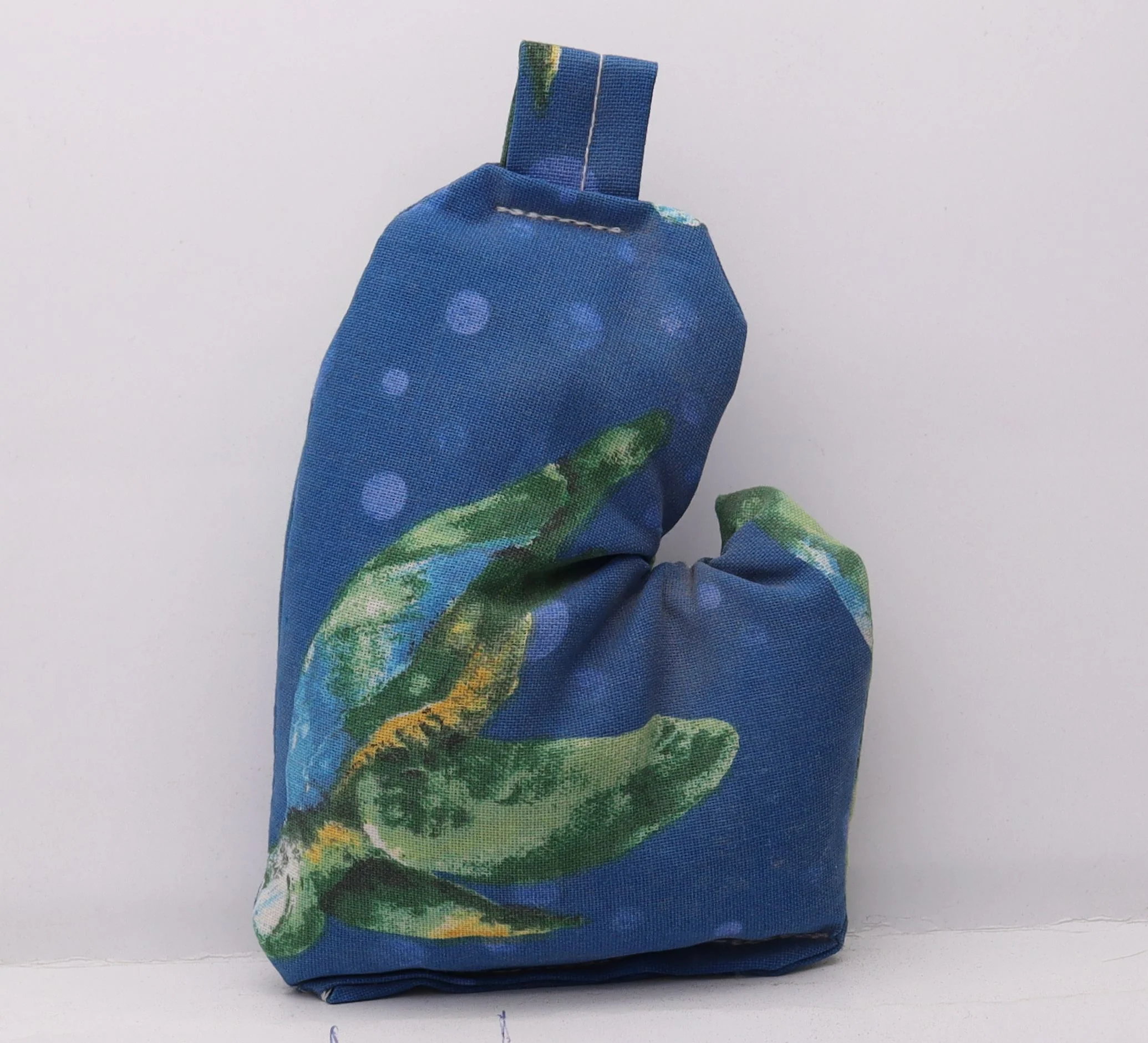 039649 Mitten Bags - #25 See? Turtles, Blue Base