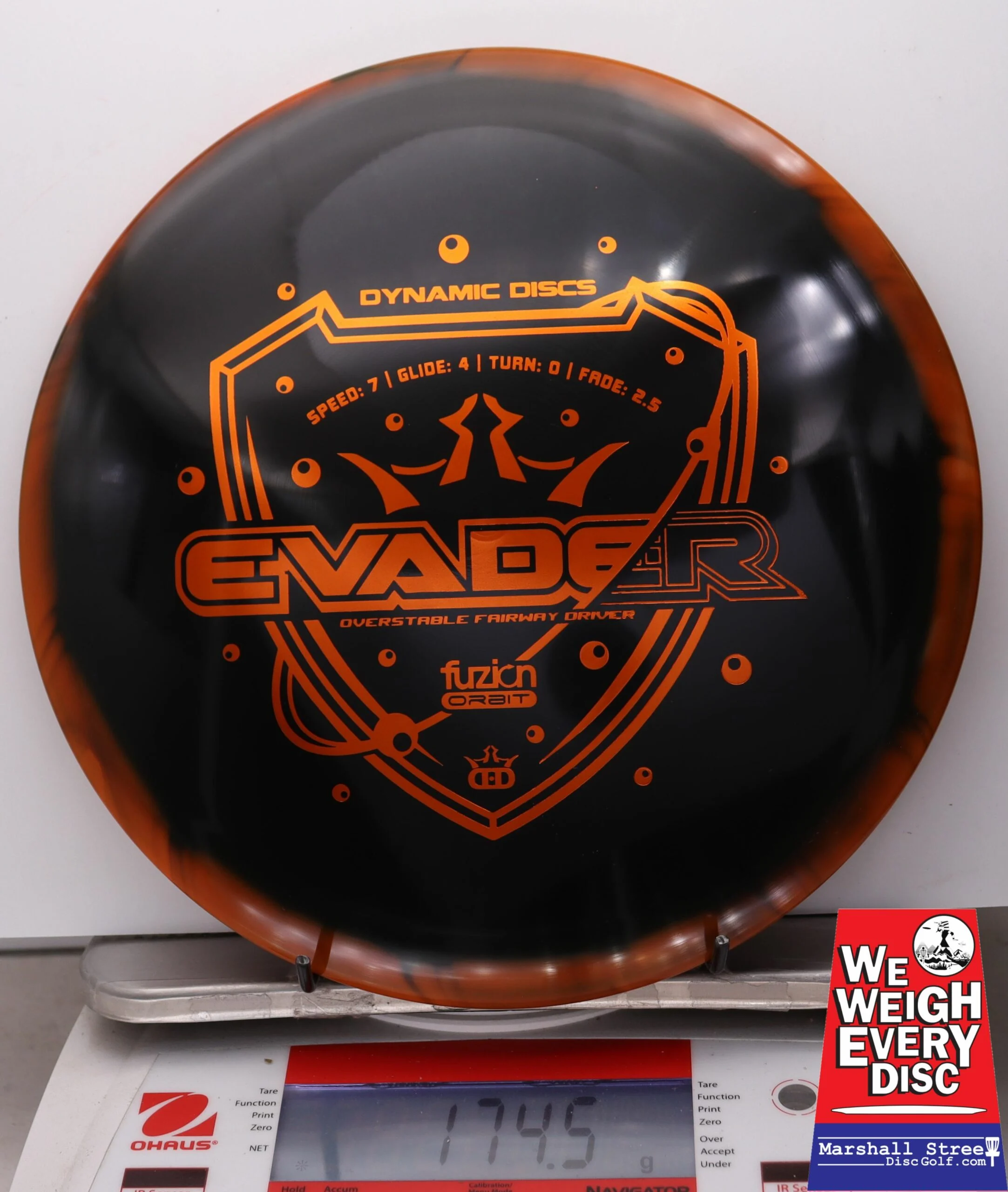 040317 Fuzion Orbit Evader - #06 Orange-Black, 175