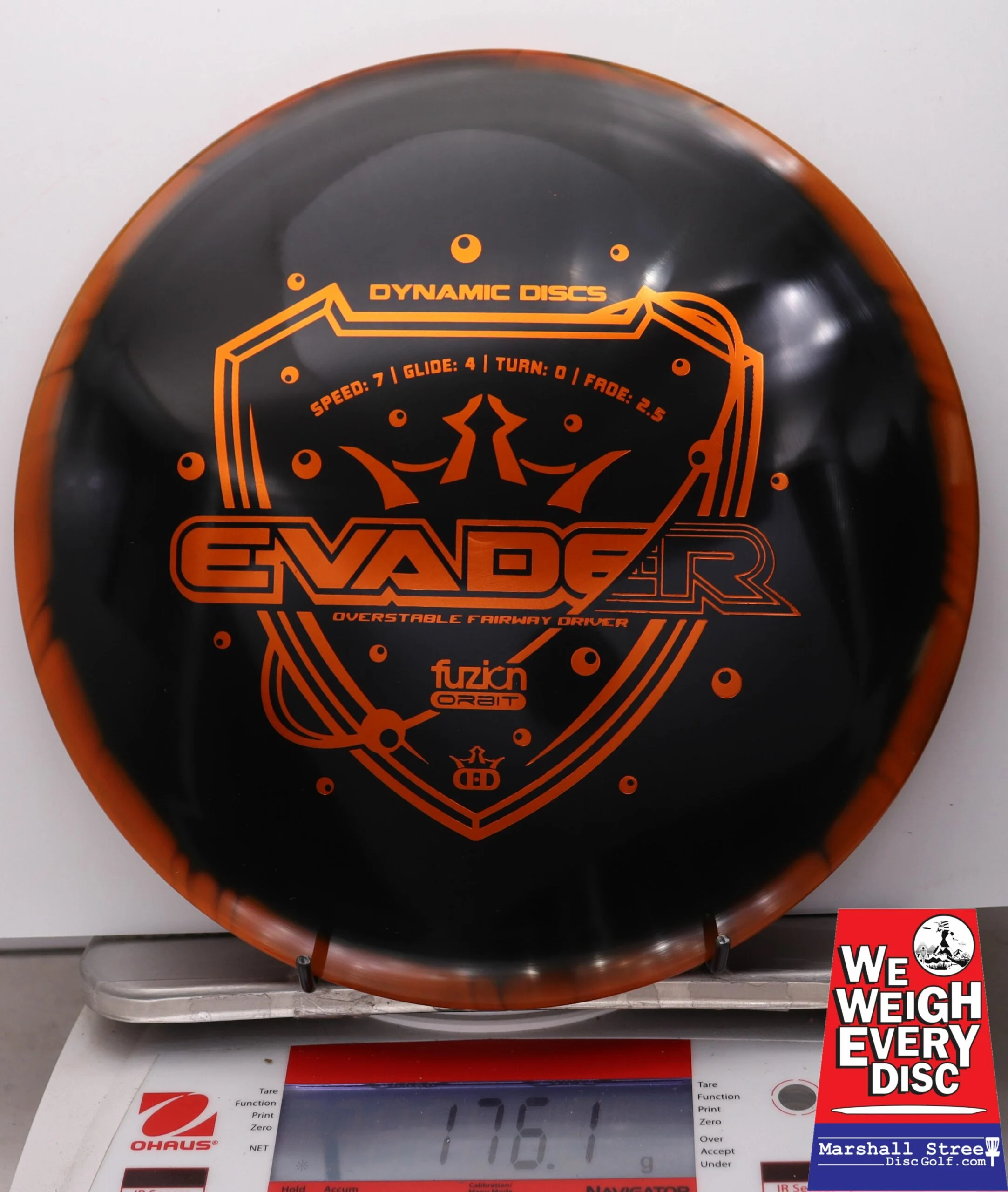 040321 Fuzion Orbit Evader - #10 Orange-Black, 176
