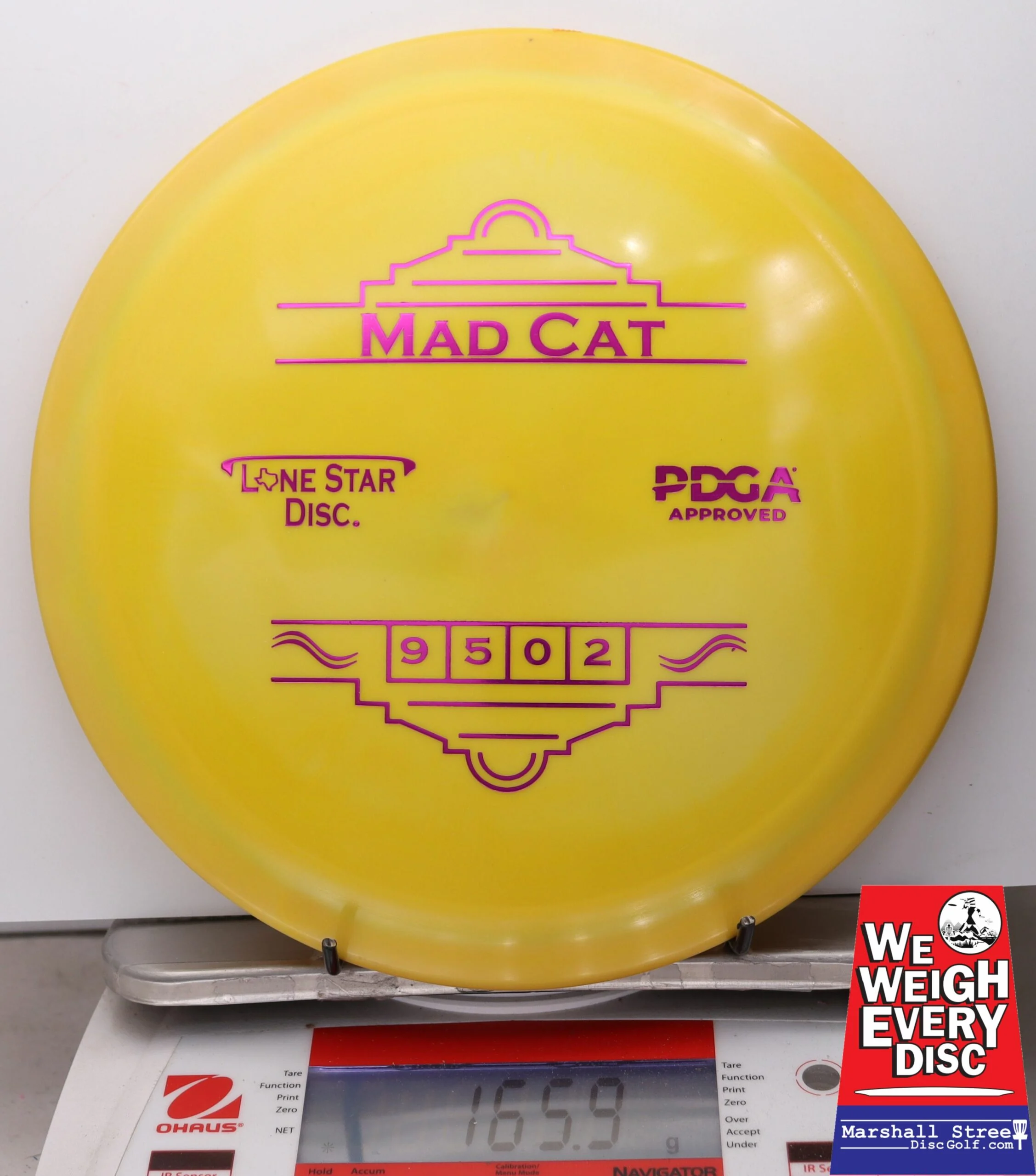 040772 Bravo Mad Cat - #54 Yellow, 166