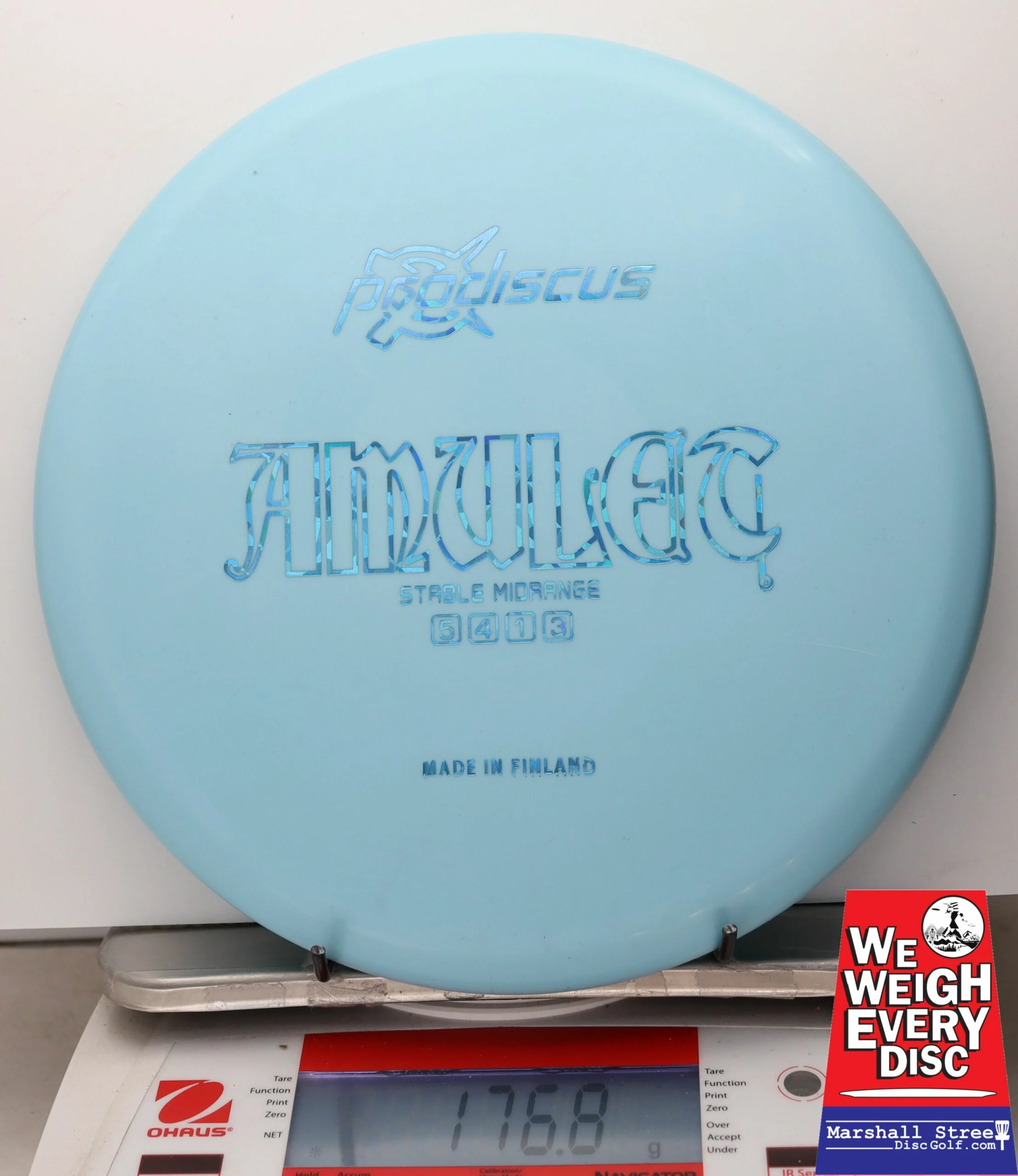 041305 Basic Amulet - #01 LtBlue, 177
