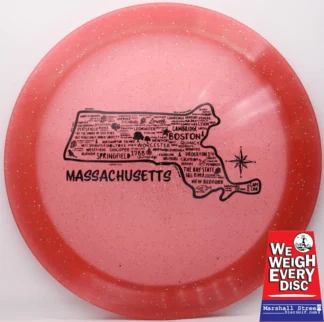 Metal Flake Diamond Ether, Massachusetts Stamp