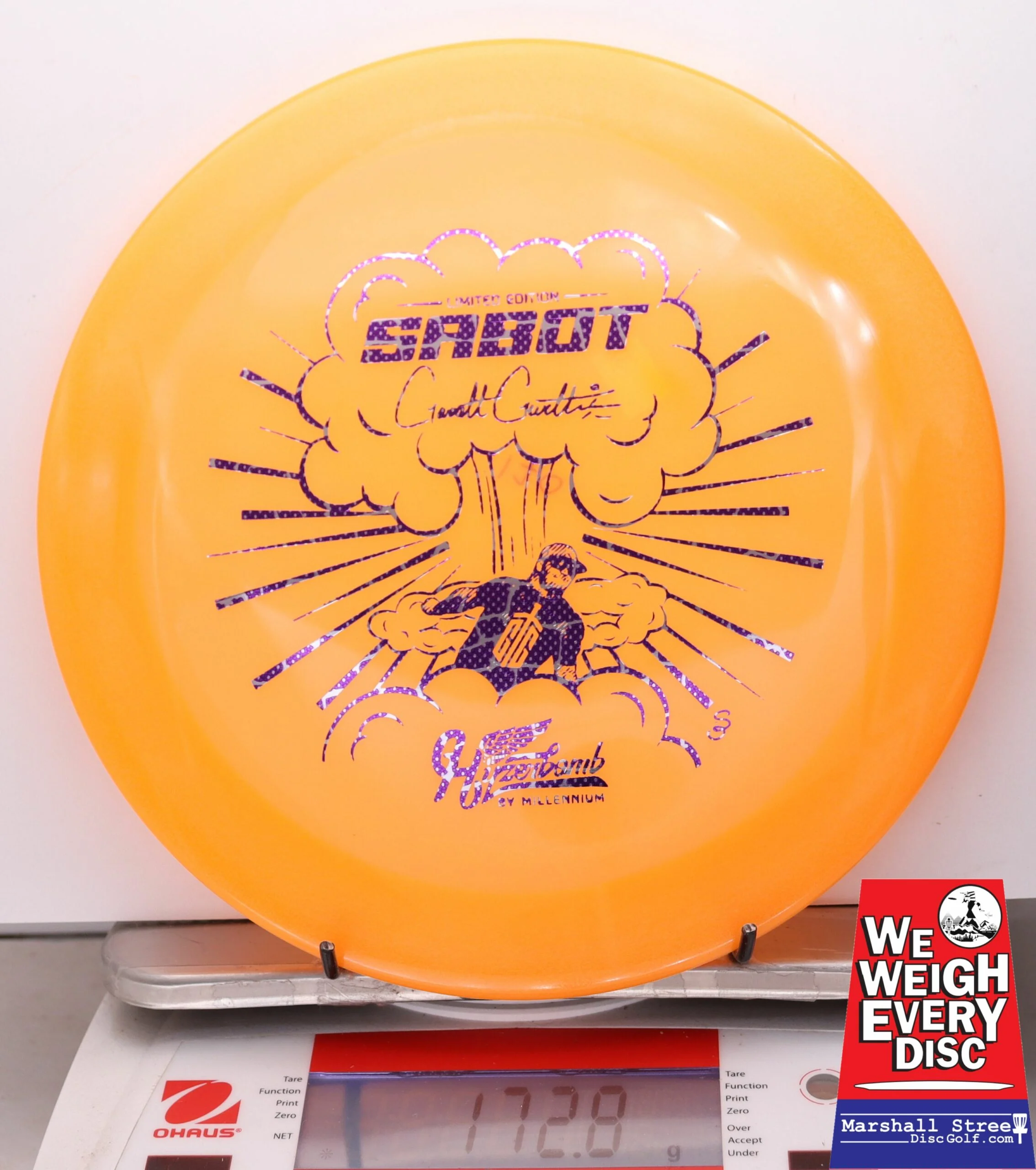 046175 Recon Color Lunar Sabot, Garret Gurthie - 1st Run - #32 Orange, 173