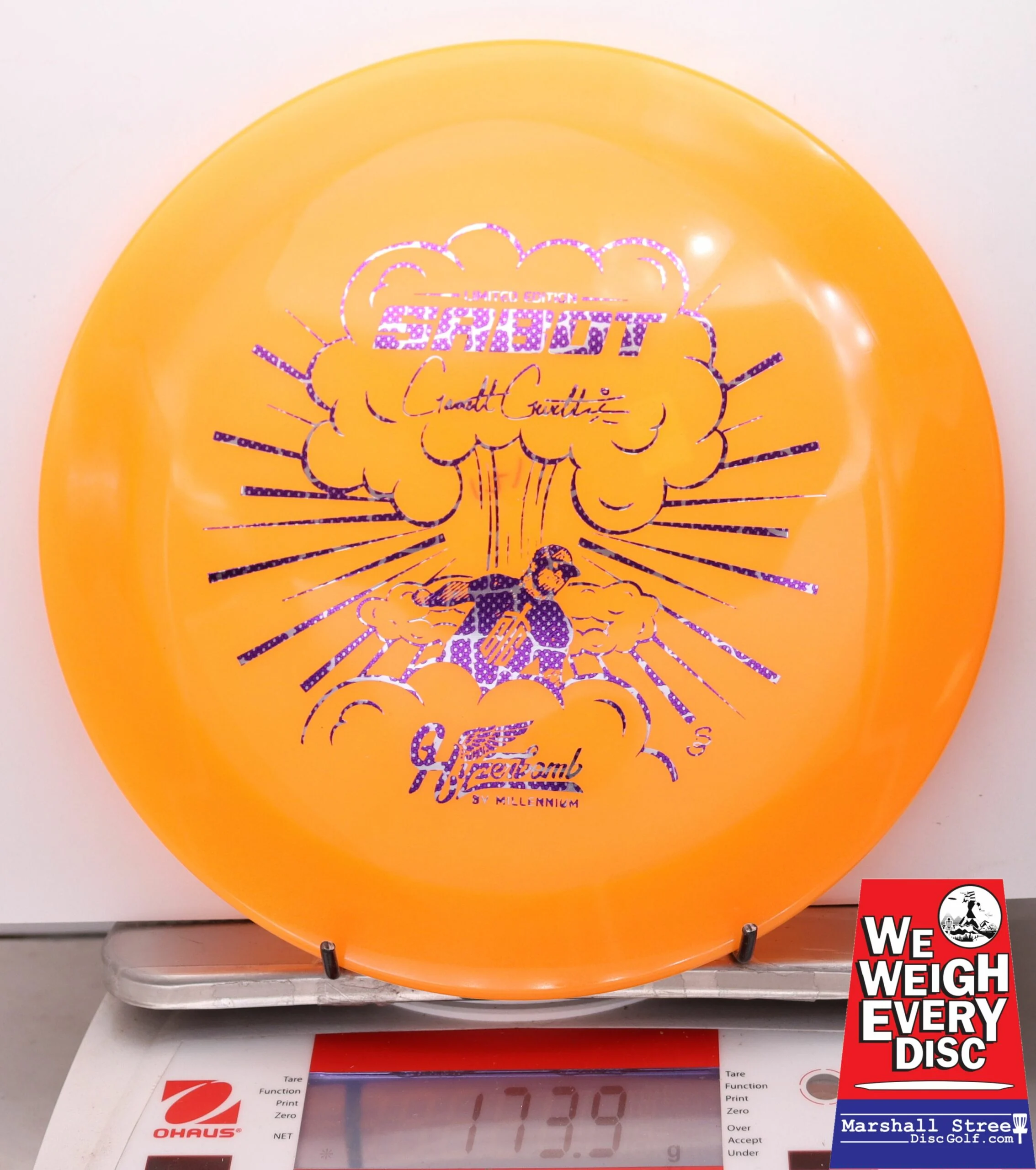 046176 Recon Color Lunar Sabot, Garret Gurthie - 1st Run - #33 Orange, 174