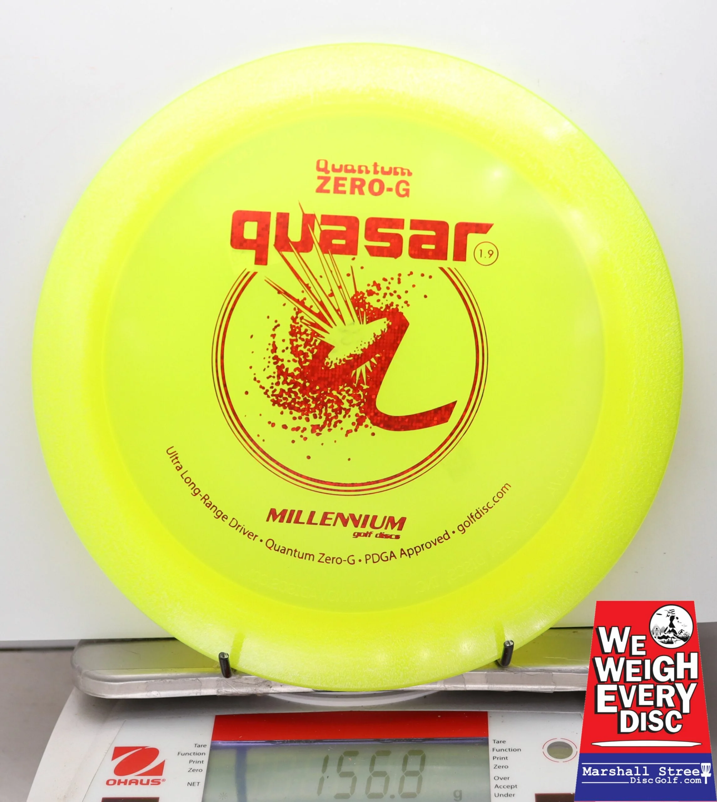 046601 Zero-G Quasar - #58 NYellow, 157