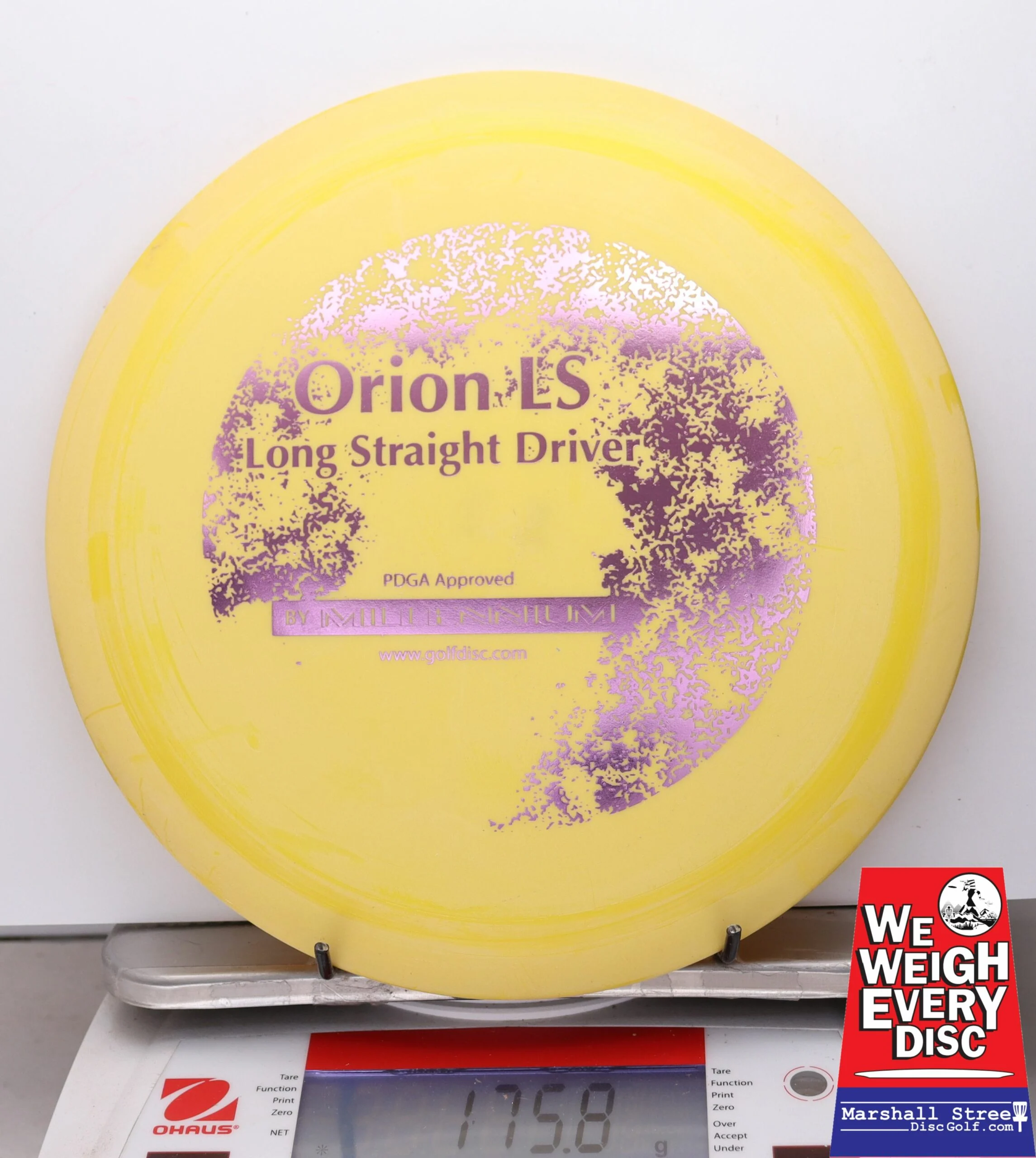 046616 Millennium Orion LS - #15 Yellow, 176