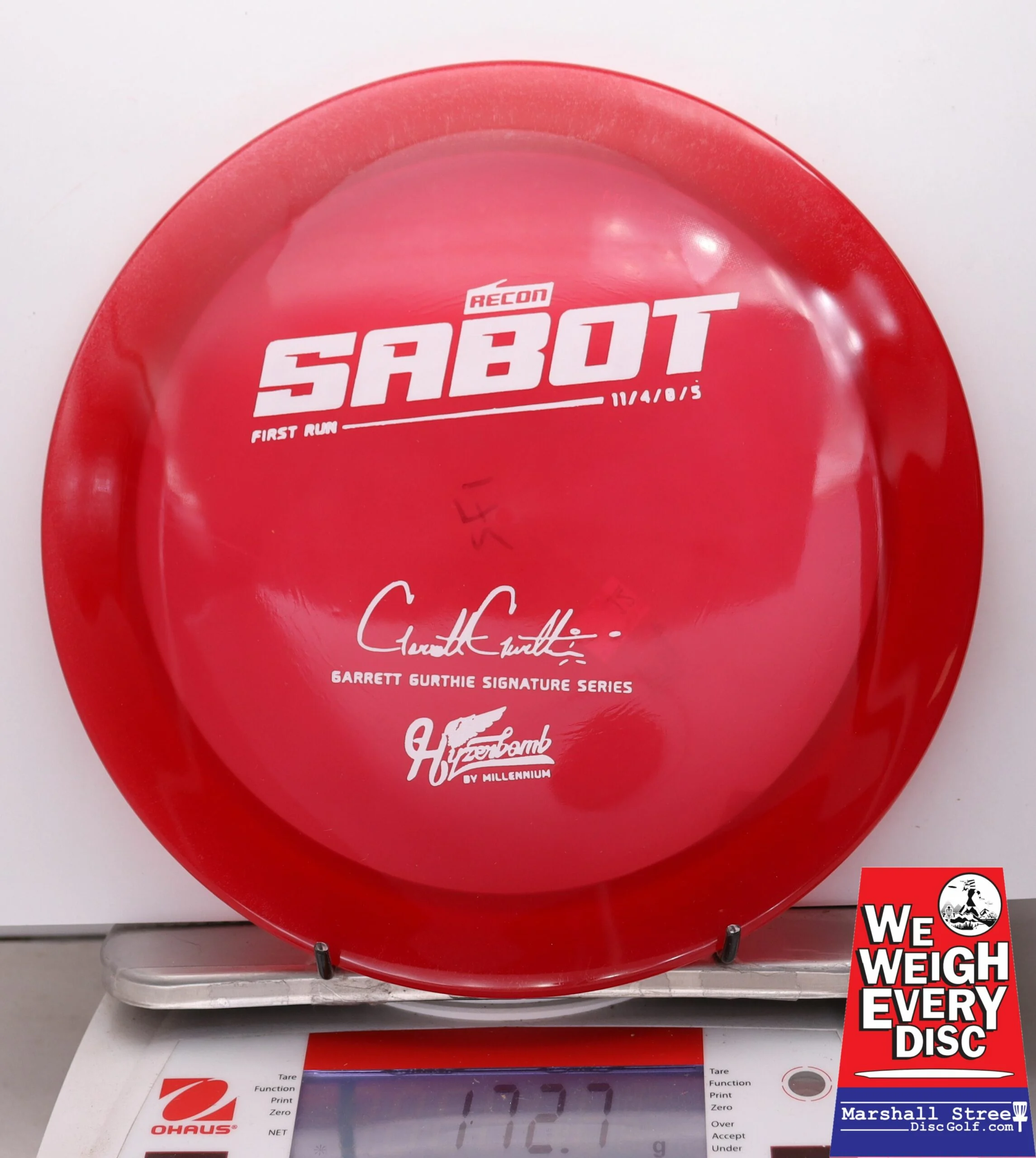 046638 Recon Sabot, Garret Gurthie - 1st Run - #12 DarkRed, 173