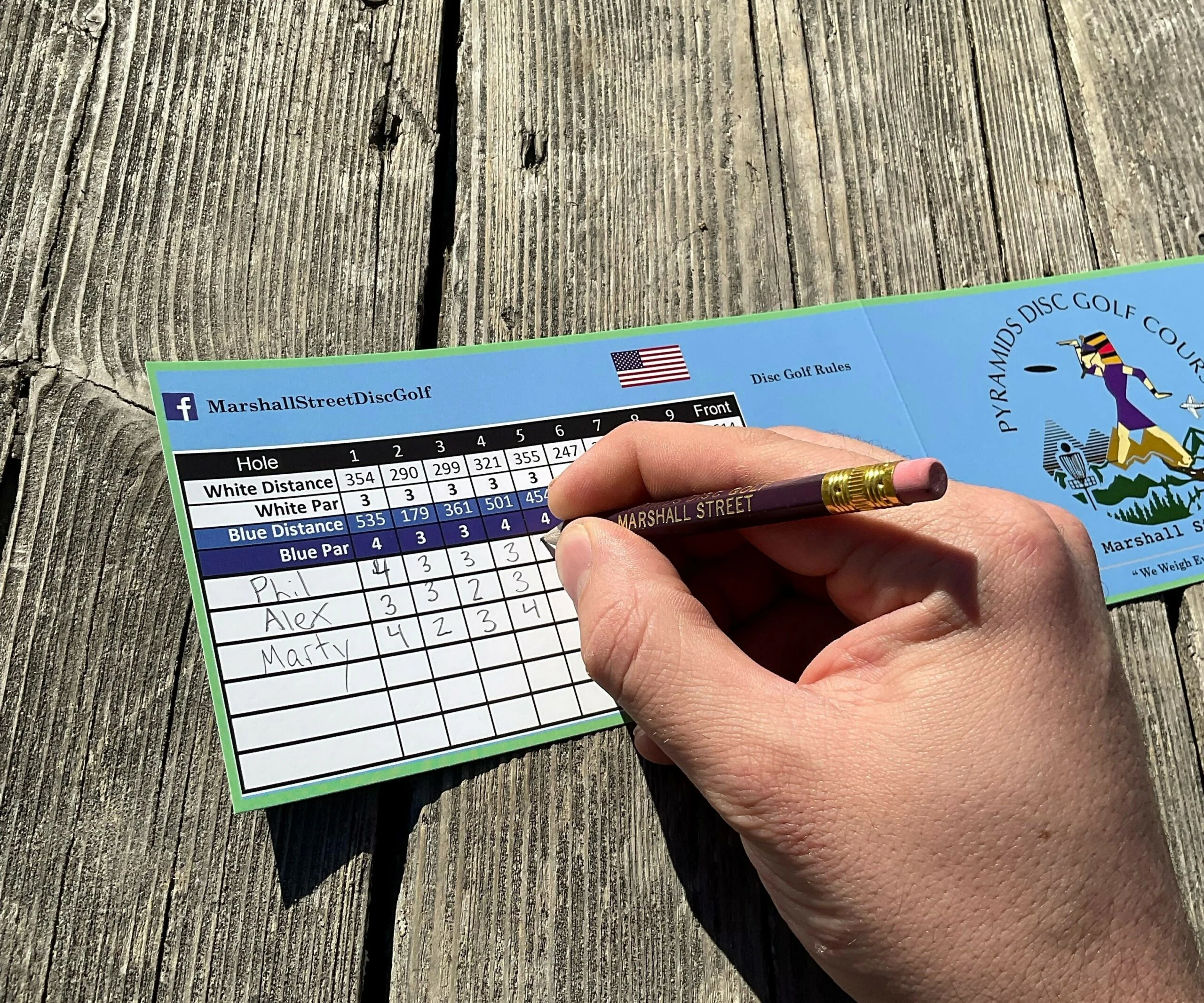 Disc Golf Scorekeeping