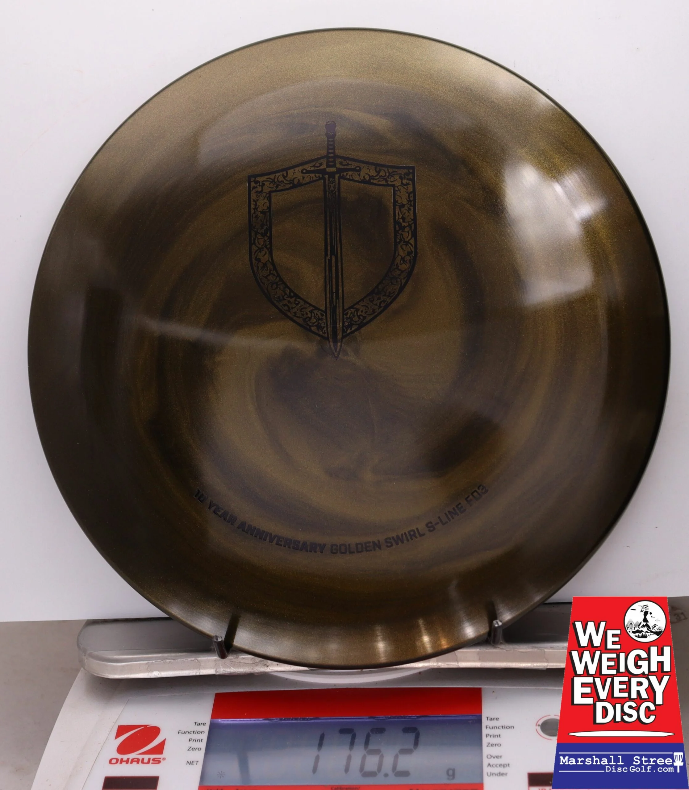 049722 Golden Swirl S-Line FD3, 10 Year Anniversary Special Edition - #14 GoldBlack, 176