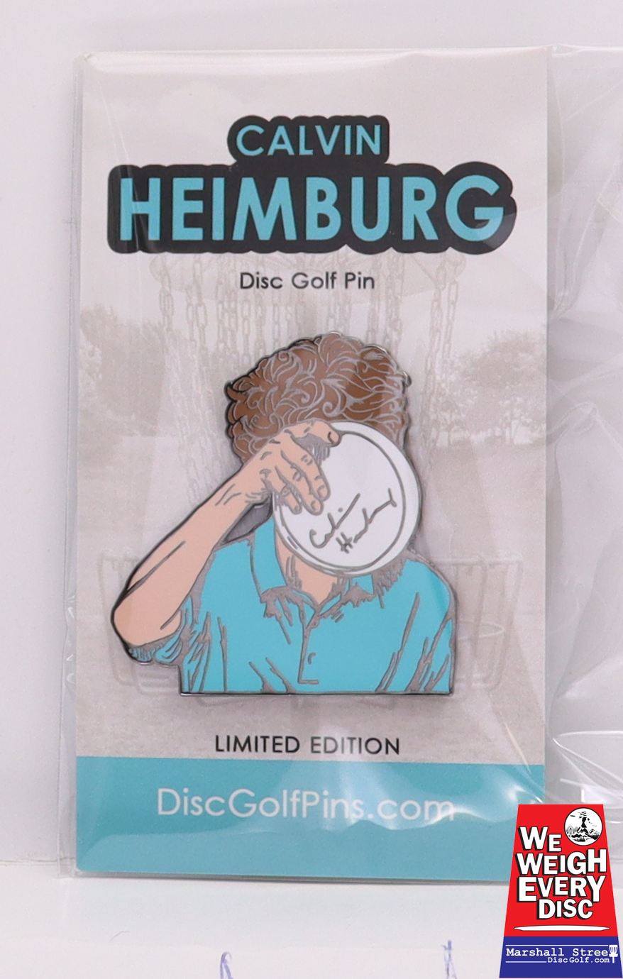 Calvin Heimburg Disc Golf Pin