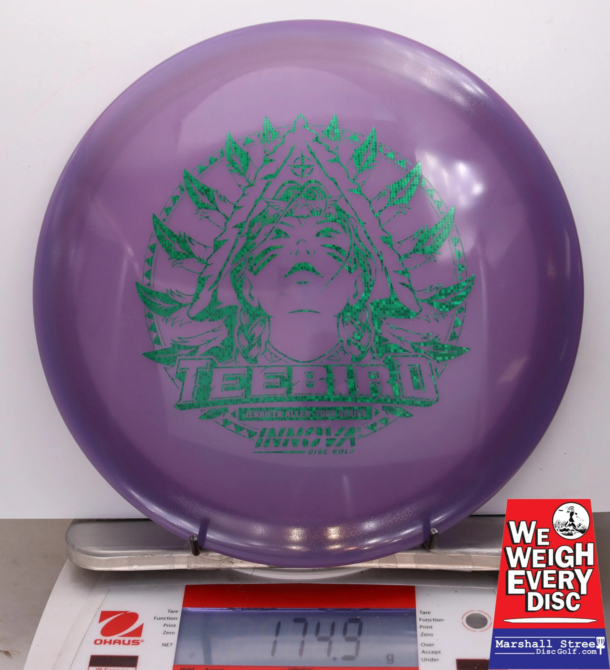 050857 Proto Color Glow Champion Teebird, Jen Allen 2024 Tour Series - #07 PurpleGlow, 175