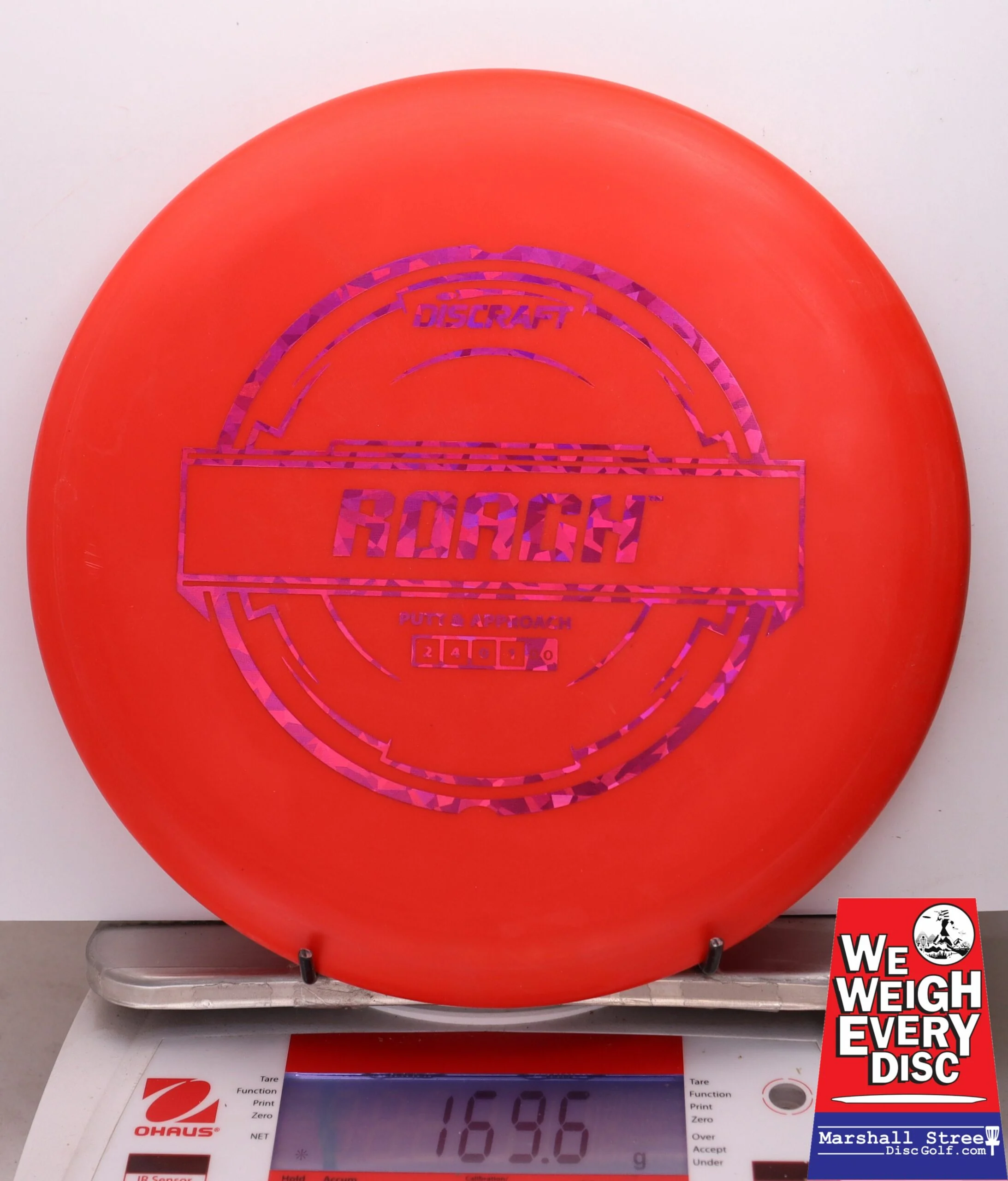 051616 Putter Line Hard Roach - #47 Red, 170