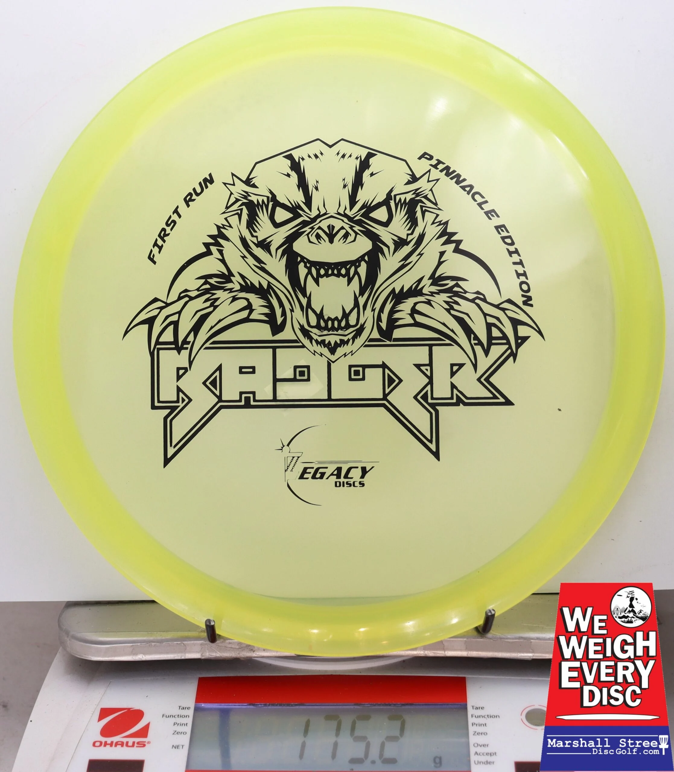 053146 Pinnacle Badger, 1st Run - #17 Yellow, 175