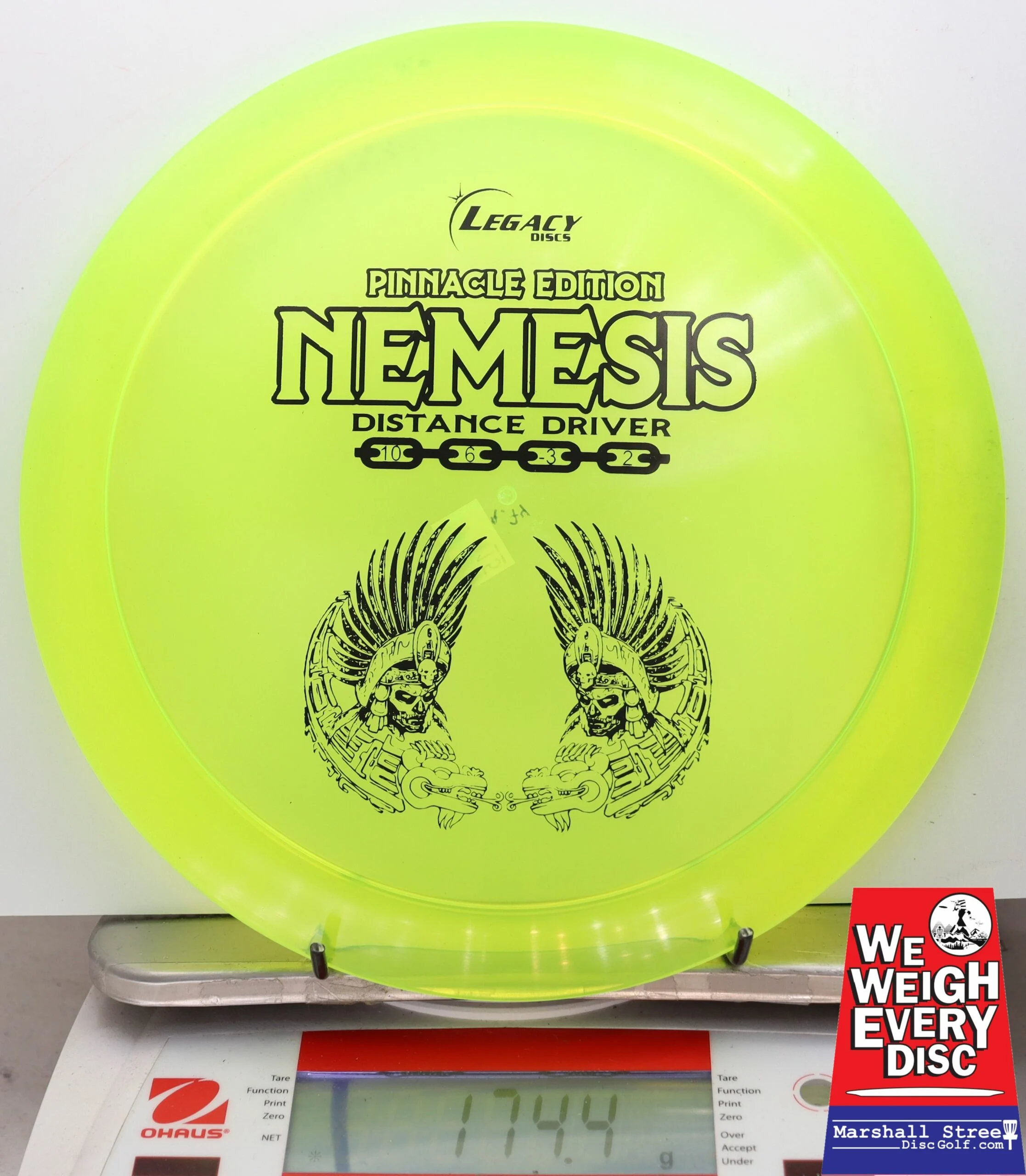053162 Pinnacle Nemesis - #15 NYellow, 175