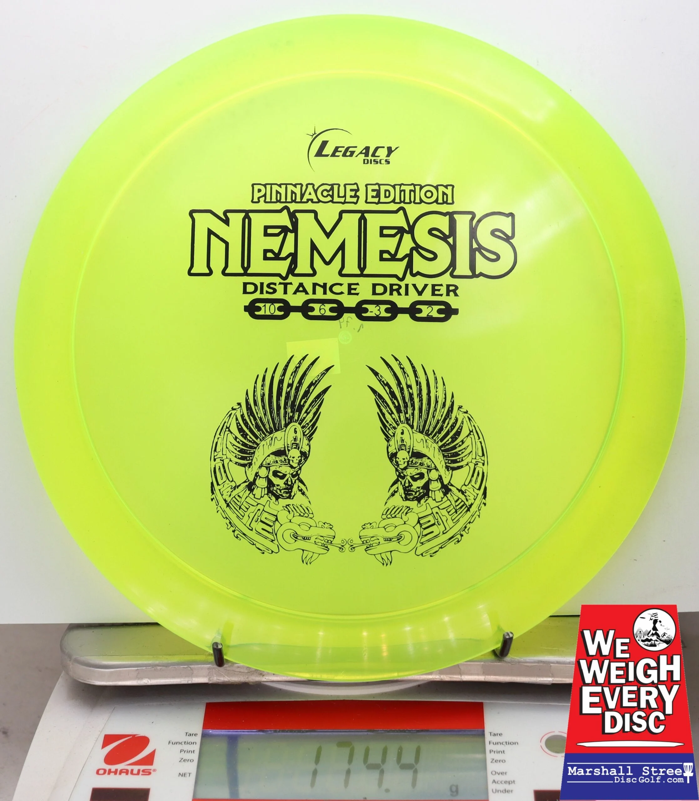 053164 Pinnacle Nemesis - #17 NYellow, 175
