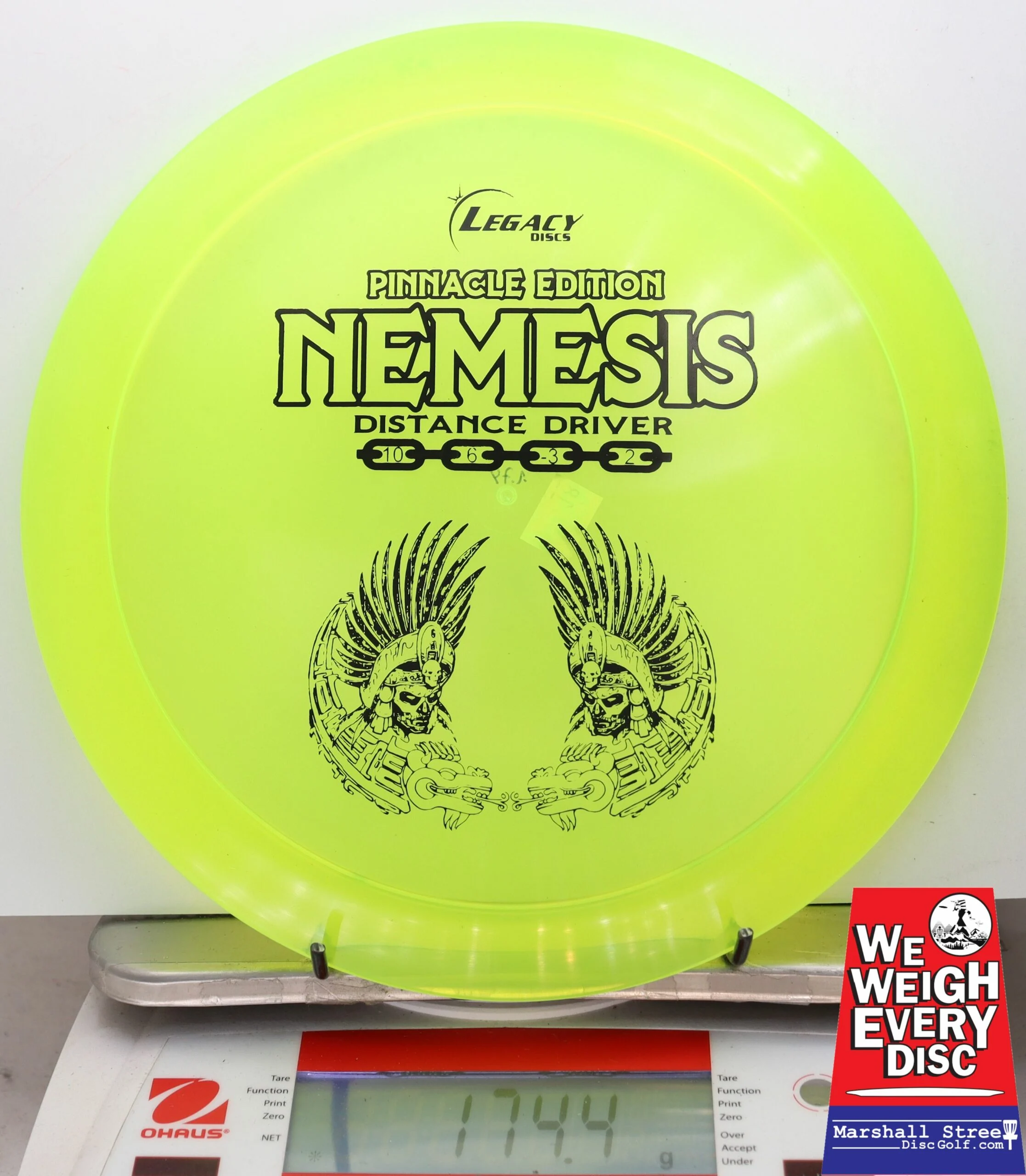 053165 Pinnacle Nemesis - #18 NYellow, 175