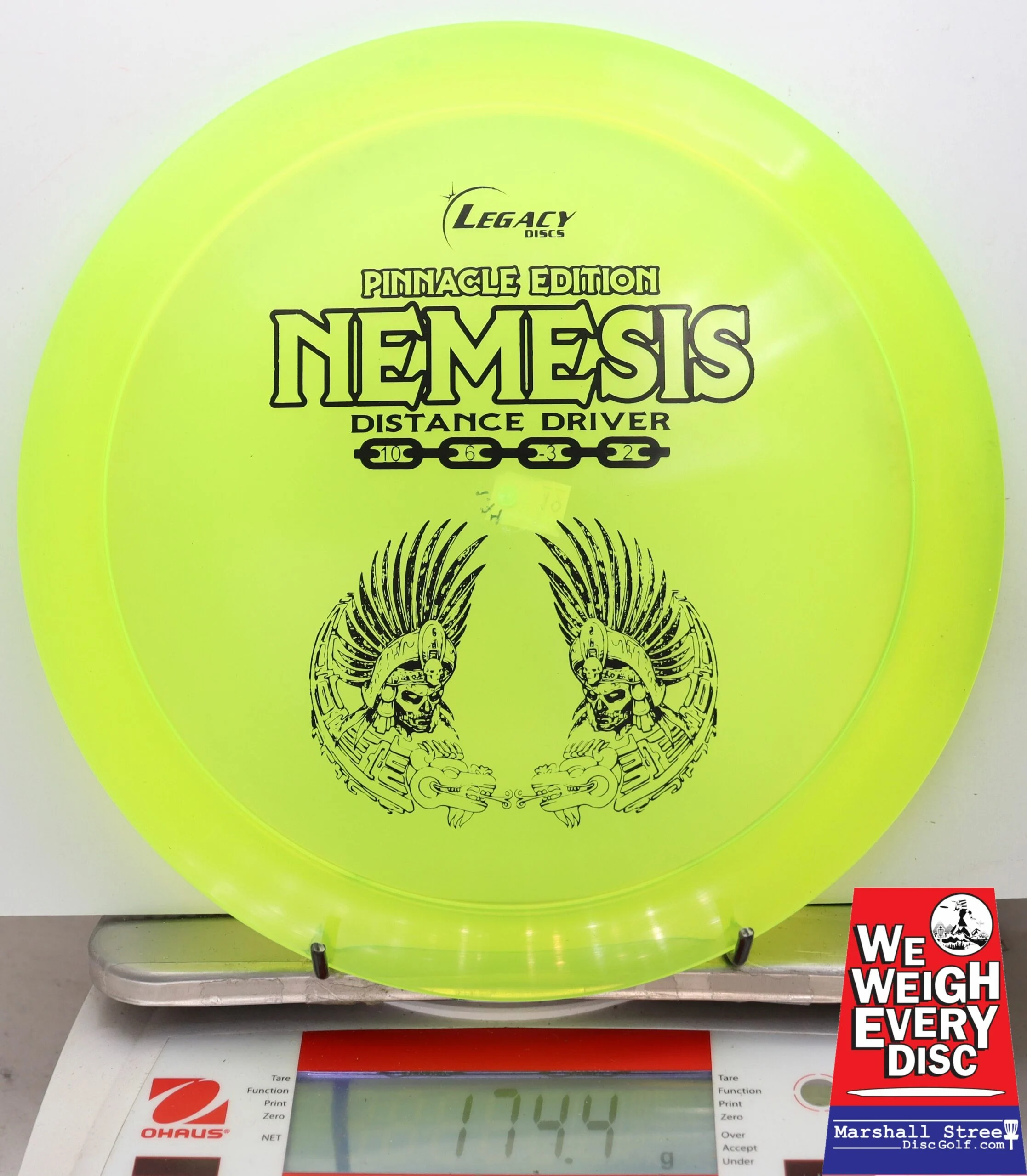 053166 Pinnacle Nemesis - #19 NYellow, 175