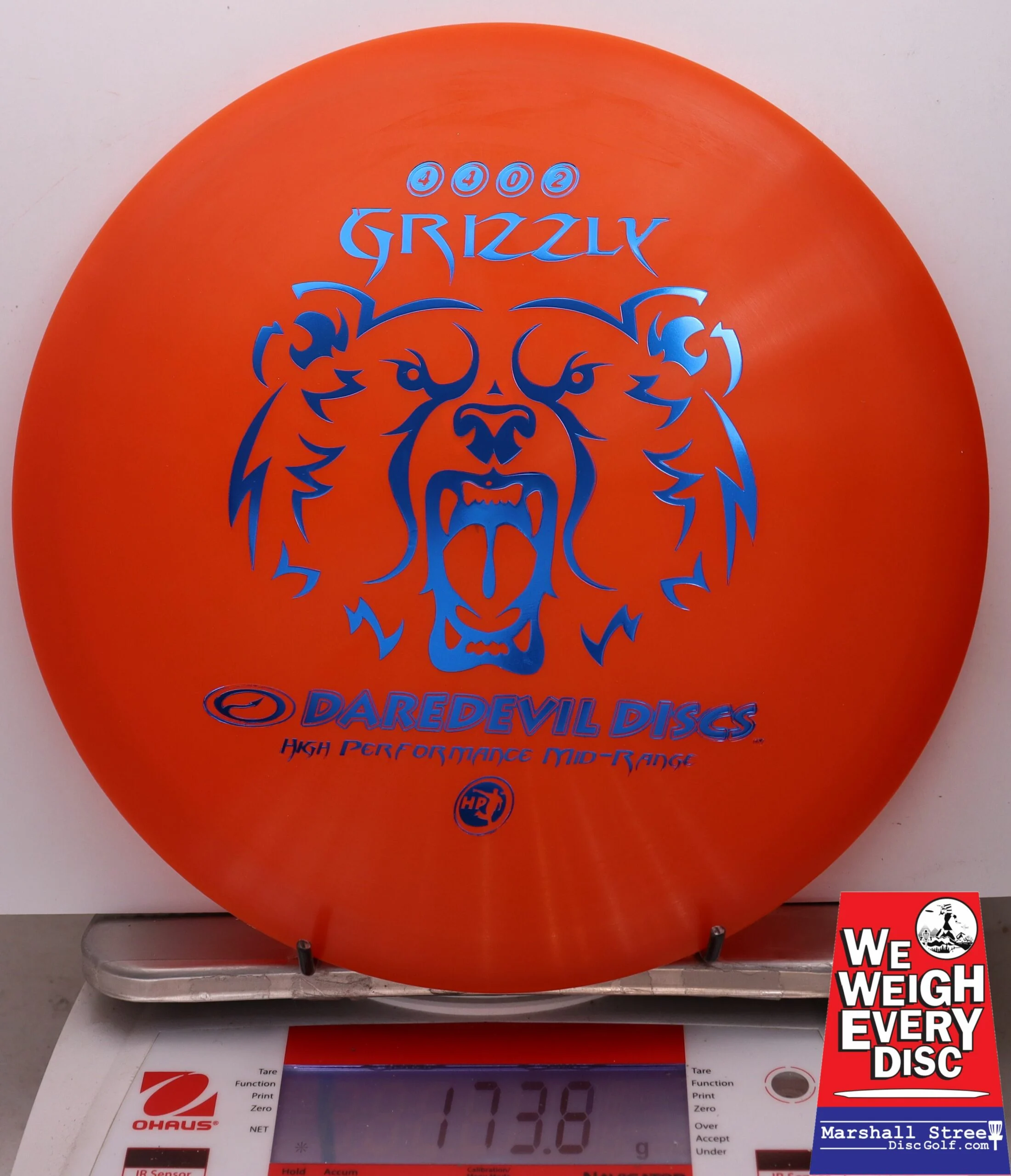 053831 Grizzly - #48 Red, 174