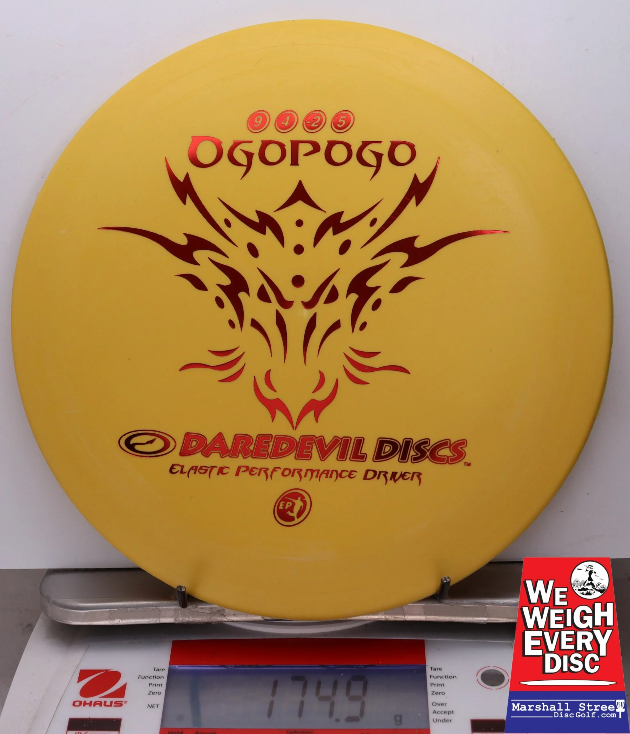 054022 Ogopogo - #54 Yellow, 175