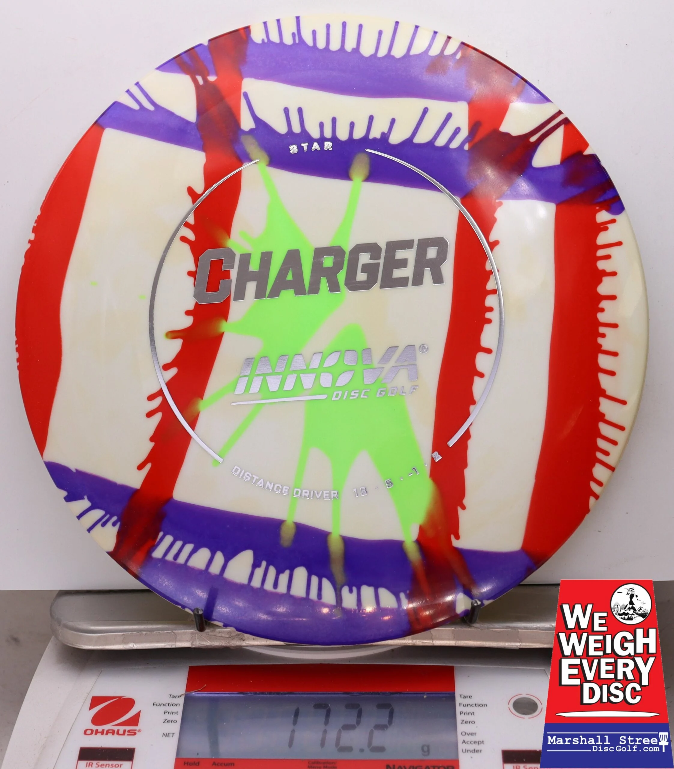 056048 Tie-Dye Star Charger - #16 Tie-Dye, 172