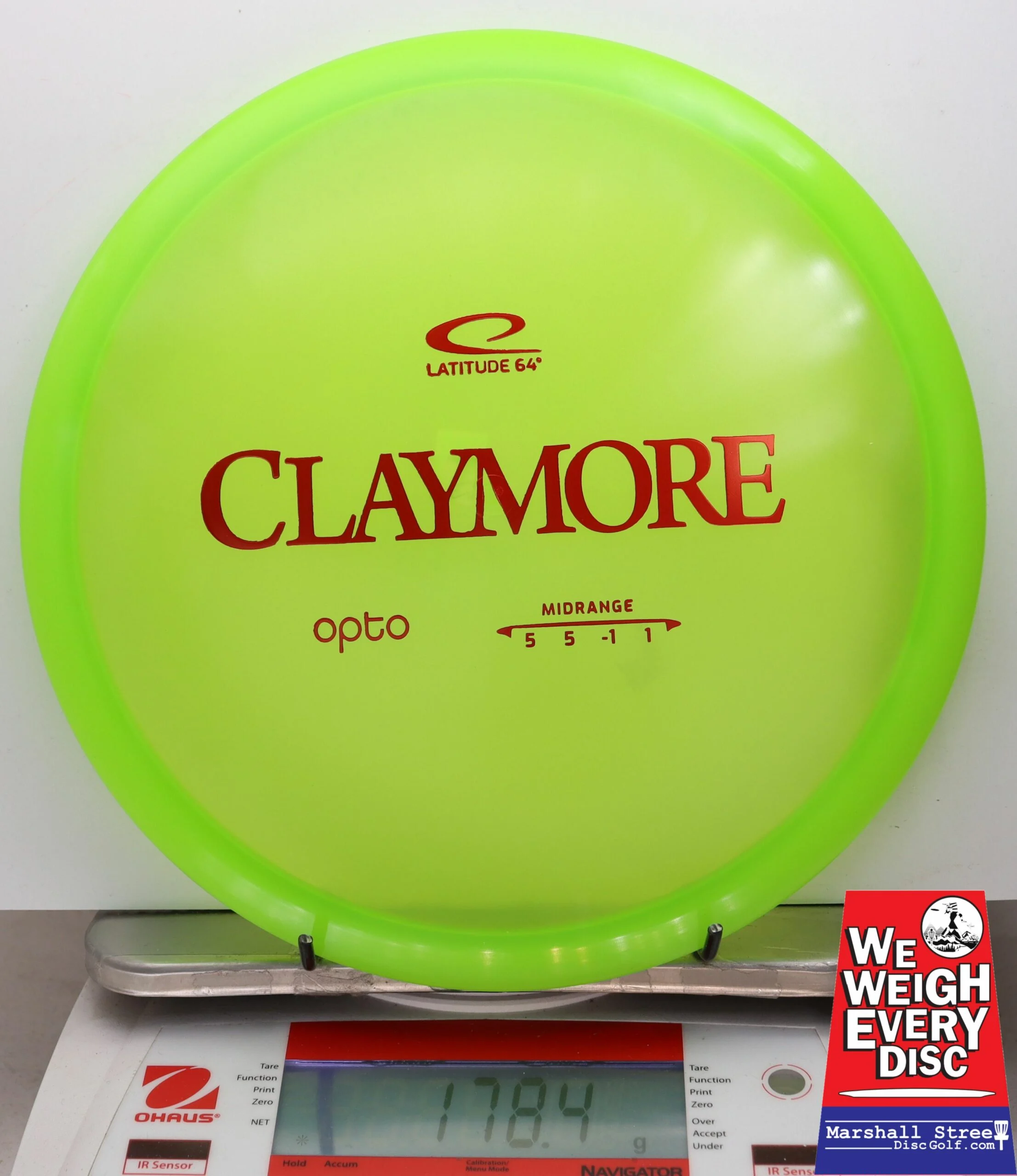 056982 Opto Claymore - #72 NGreen, 178