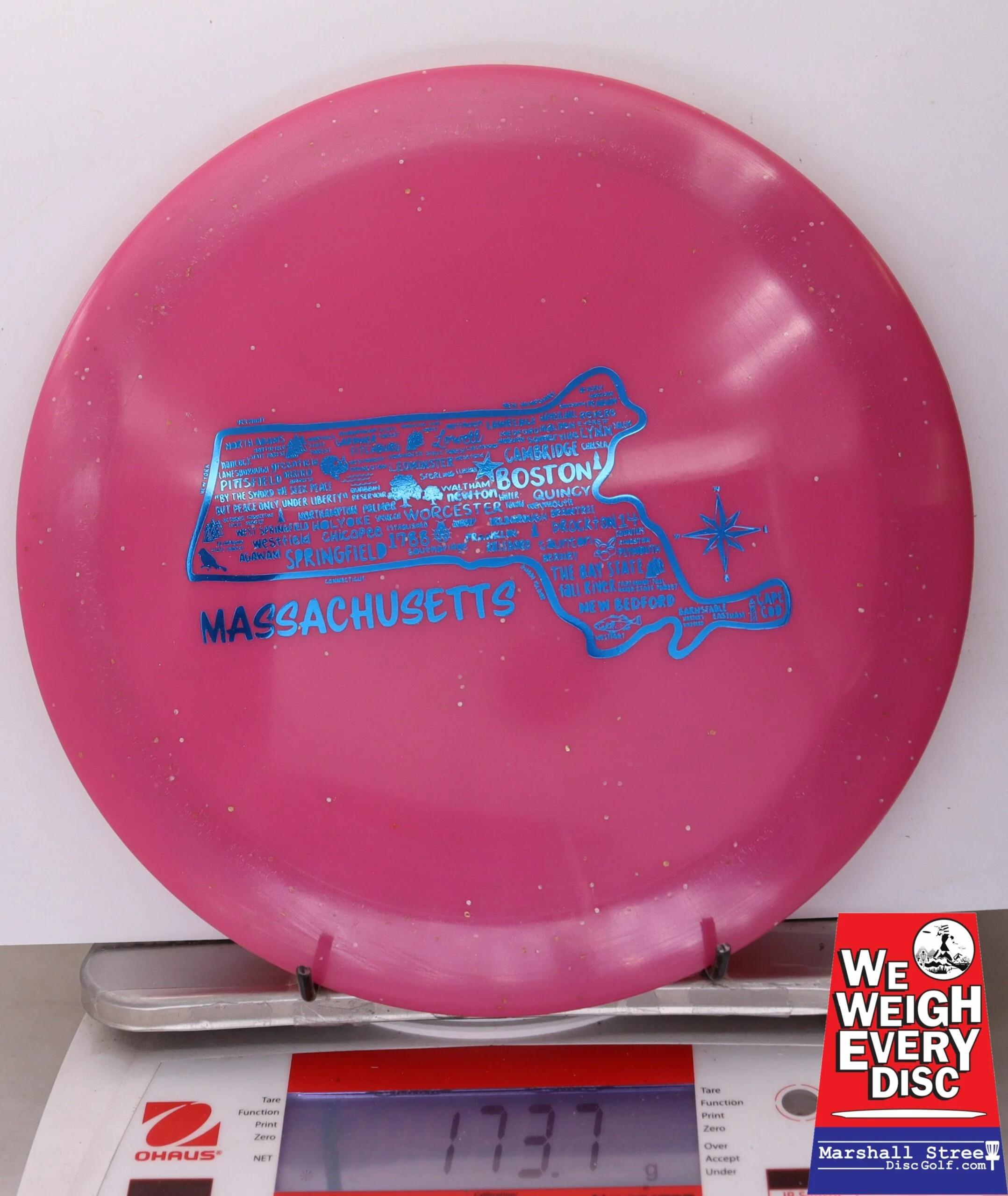 061050 Metal Flake Diamond Spell, Massachusetts - #05 Magenta, 174