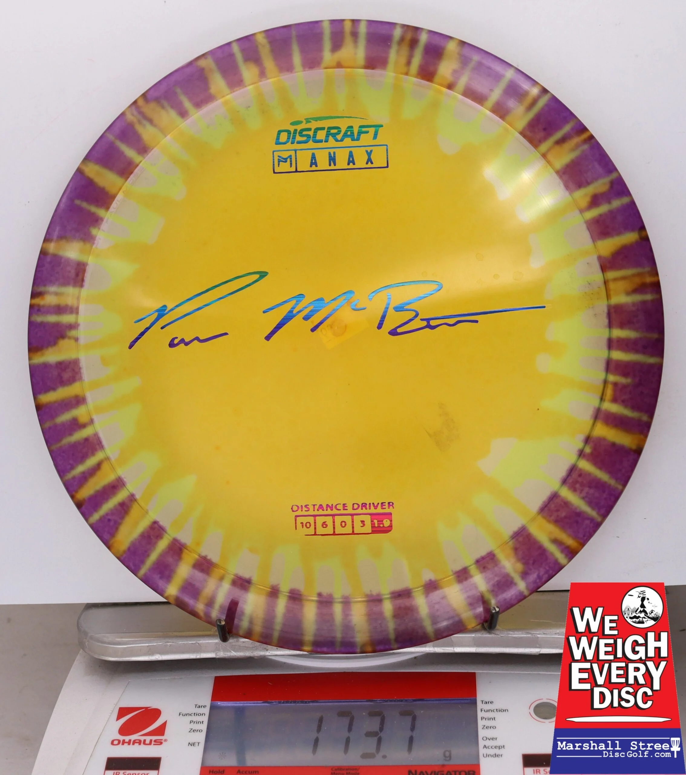 061436 Tie-Dye Z Anax, Paul McBeth - #09 Tie-Dye, 174
