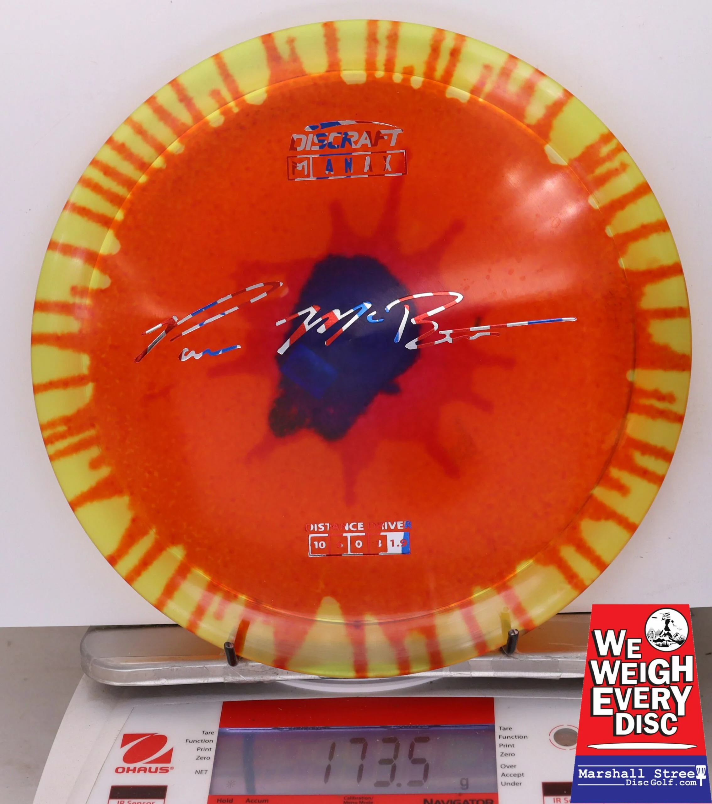 061437 Tie-Dye Z Anax, Paul McBeth - #10 Tie-Dye, 174