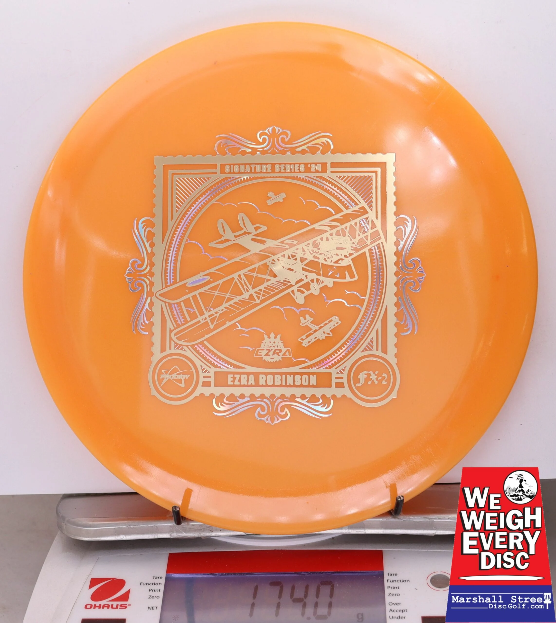 063807 Prodigy FX-2, 400 Color Glow ~ Ezra Robinson '24 Signature Series - #15 OrangeGlow, 174