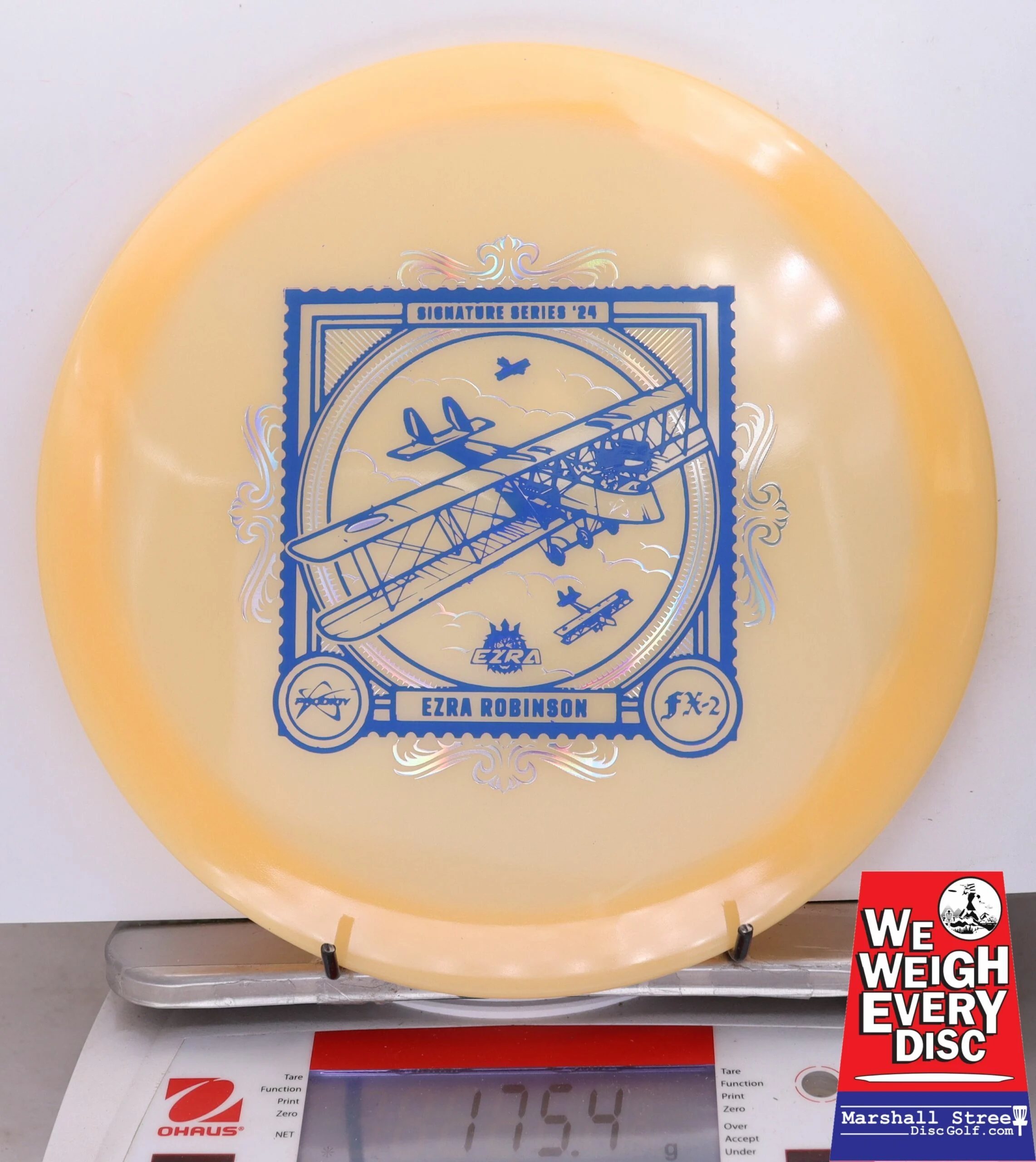 063811 Prodigy FX-2, 400 Color Glow ~ Ezra Robinson '24 Signature Series - #19 LtOrangeGlow, 175