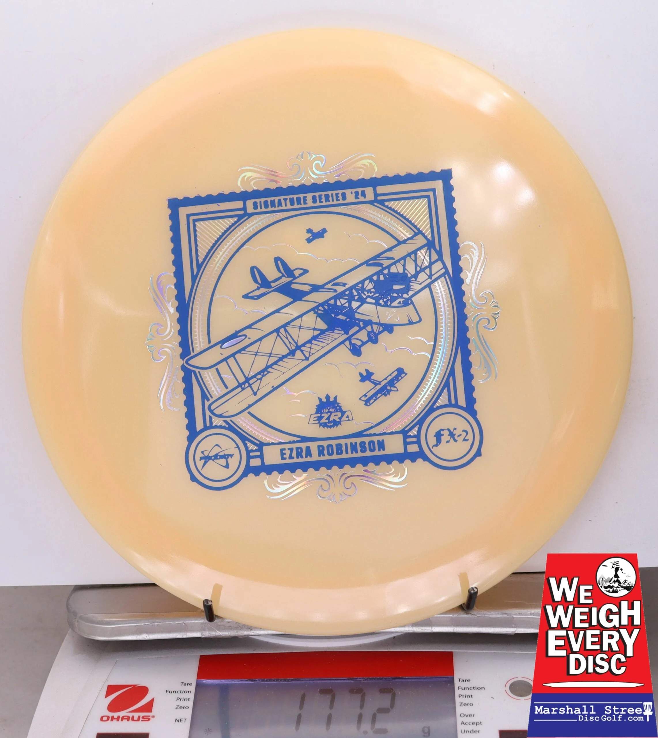063813 Prodigy FX-2, 400 Color Glow ~ Ezra Robinson '24 Signature Series - #21 LtOrangeGlow, 177