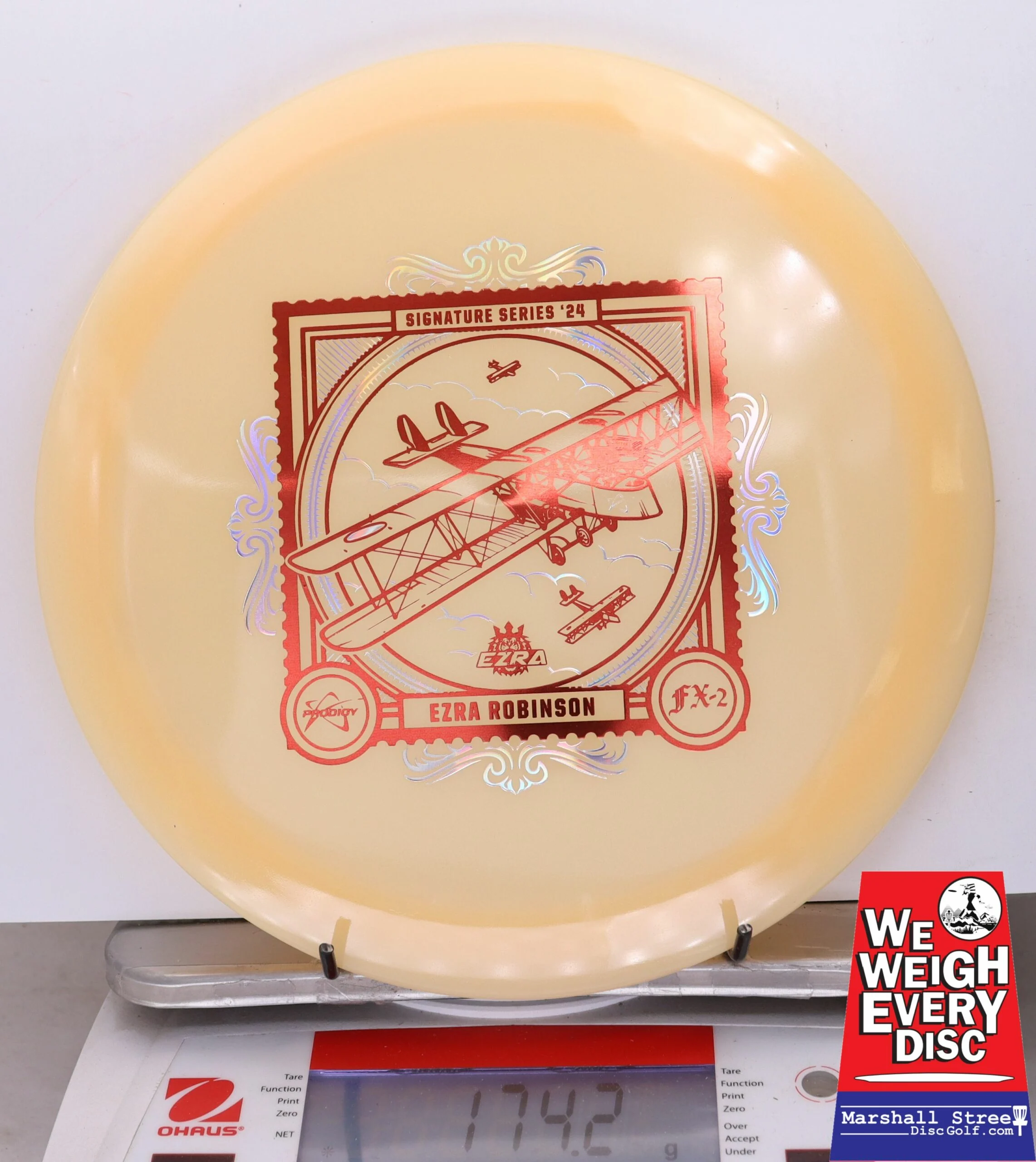 063815 Prodigy FX-2, 400 Color Glow ~ Ezra Robinson '24 Signature Series - #23 LtOrangeGlow, 174