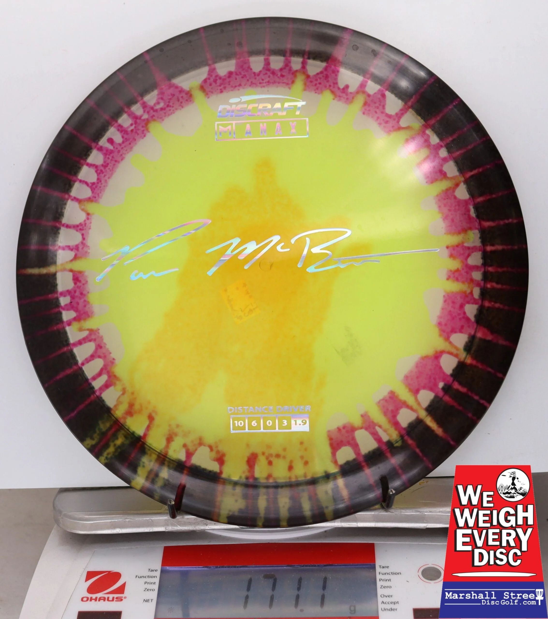 063949 Tie-Dye Z Anax, Paul McBeth - #73 Tie-Dye, 171