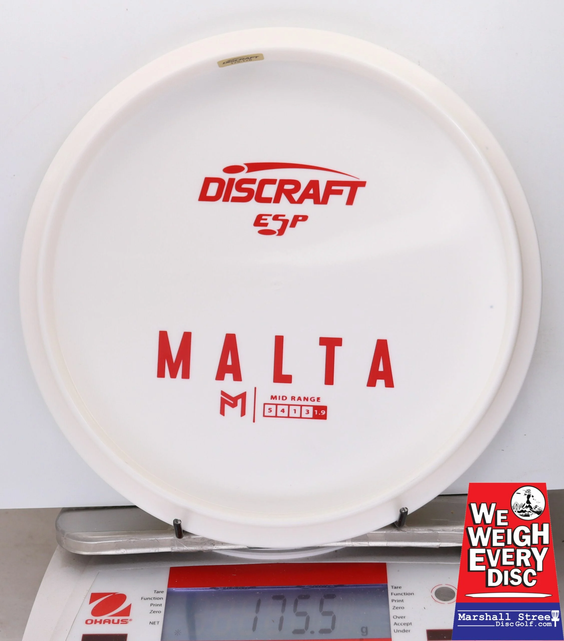 064255 ESP Malta, Paul McBeth - Bottom Stamp - #01 White, 176